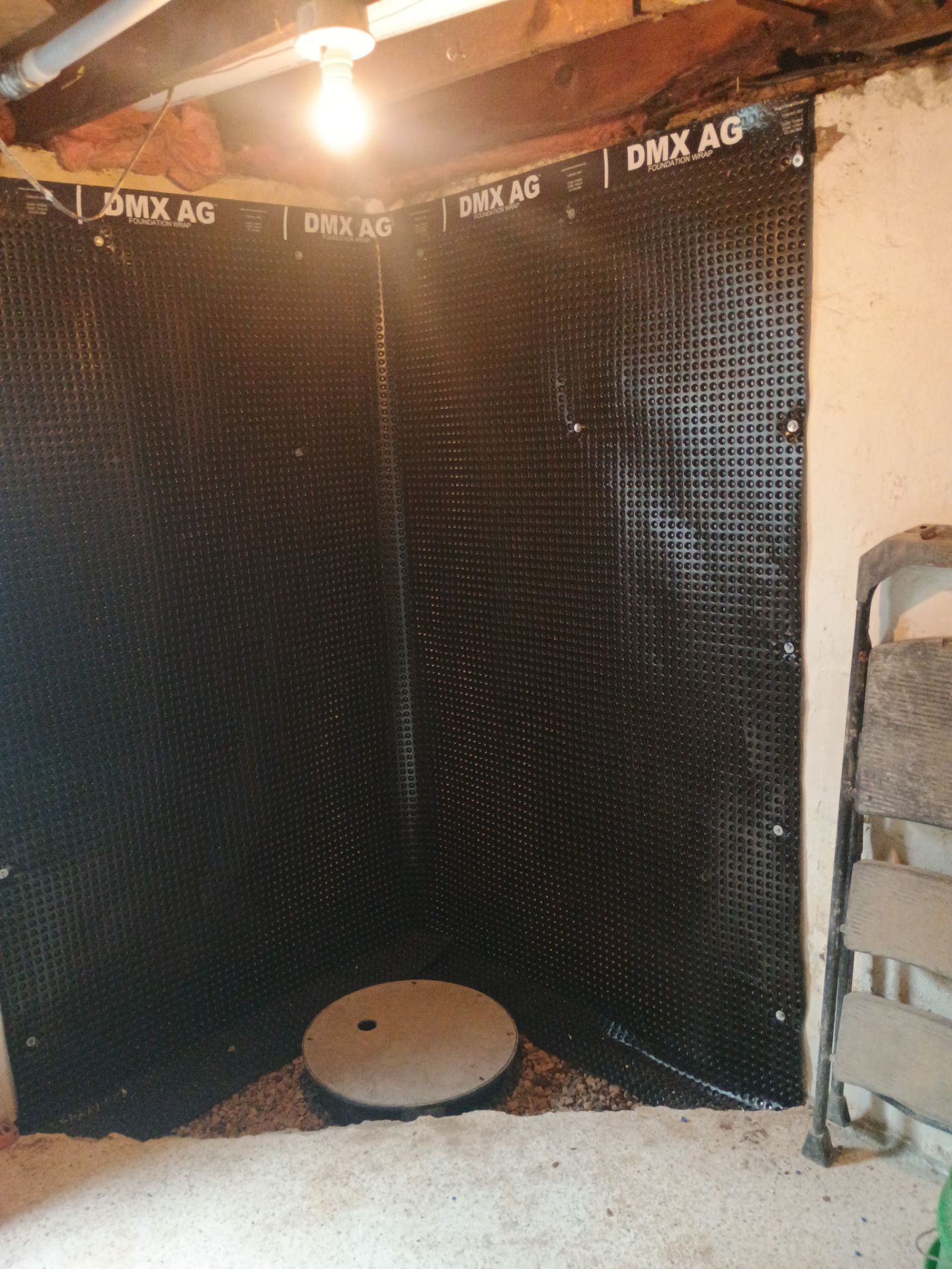 Drain Tile, Sump Pump & Discharge in South Minneapolis by Waterproofing Northeast