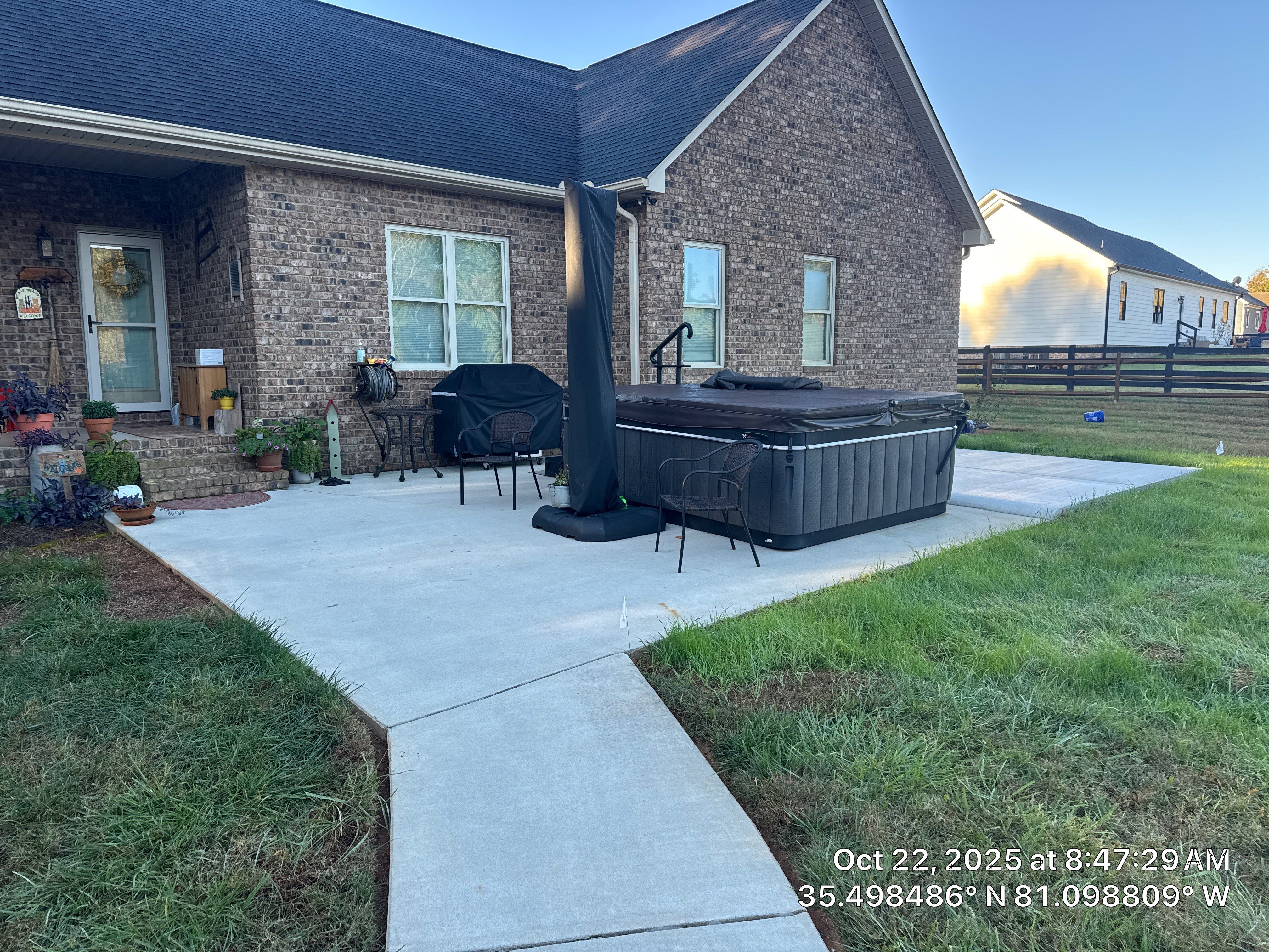 Parks Family Back Patio by Endure Concrete Coatings