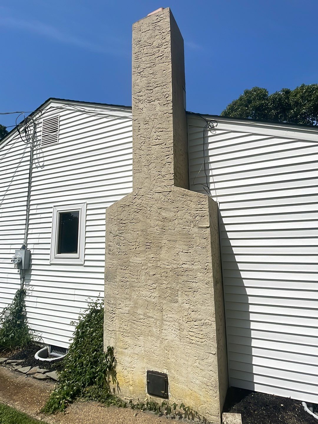 Fire Place Wash & House Wash by SJ Exterior