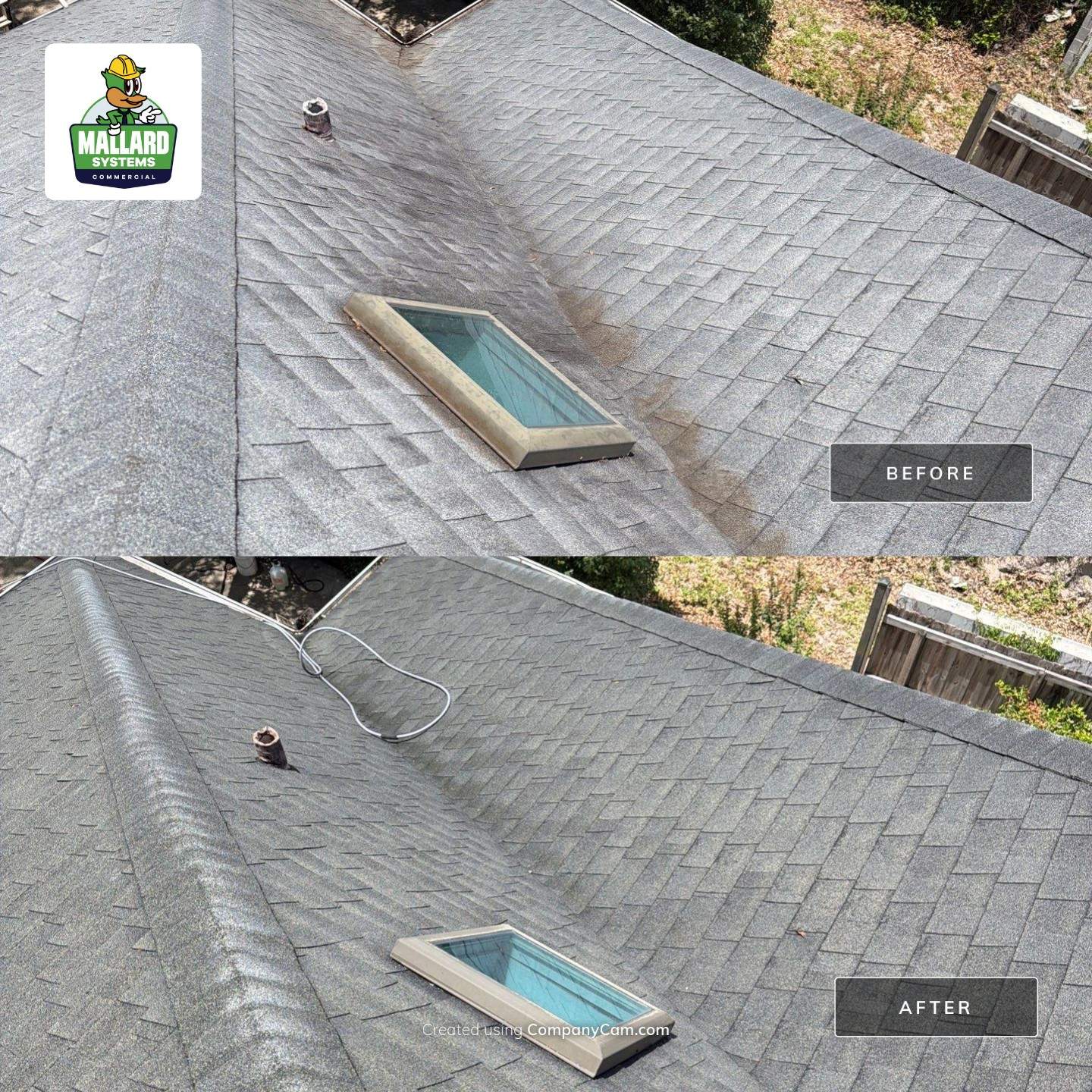 Roof, Exterior, Gutter Clean Out, Pool Deck, and Driveway Cleaning by Mallard Systems