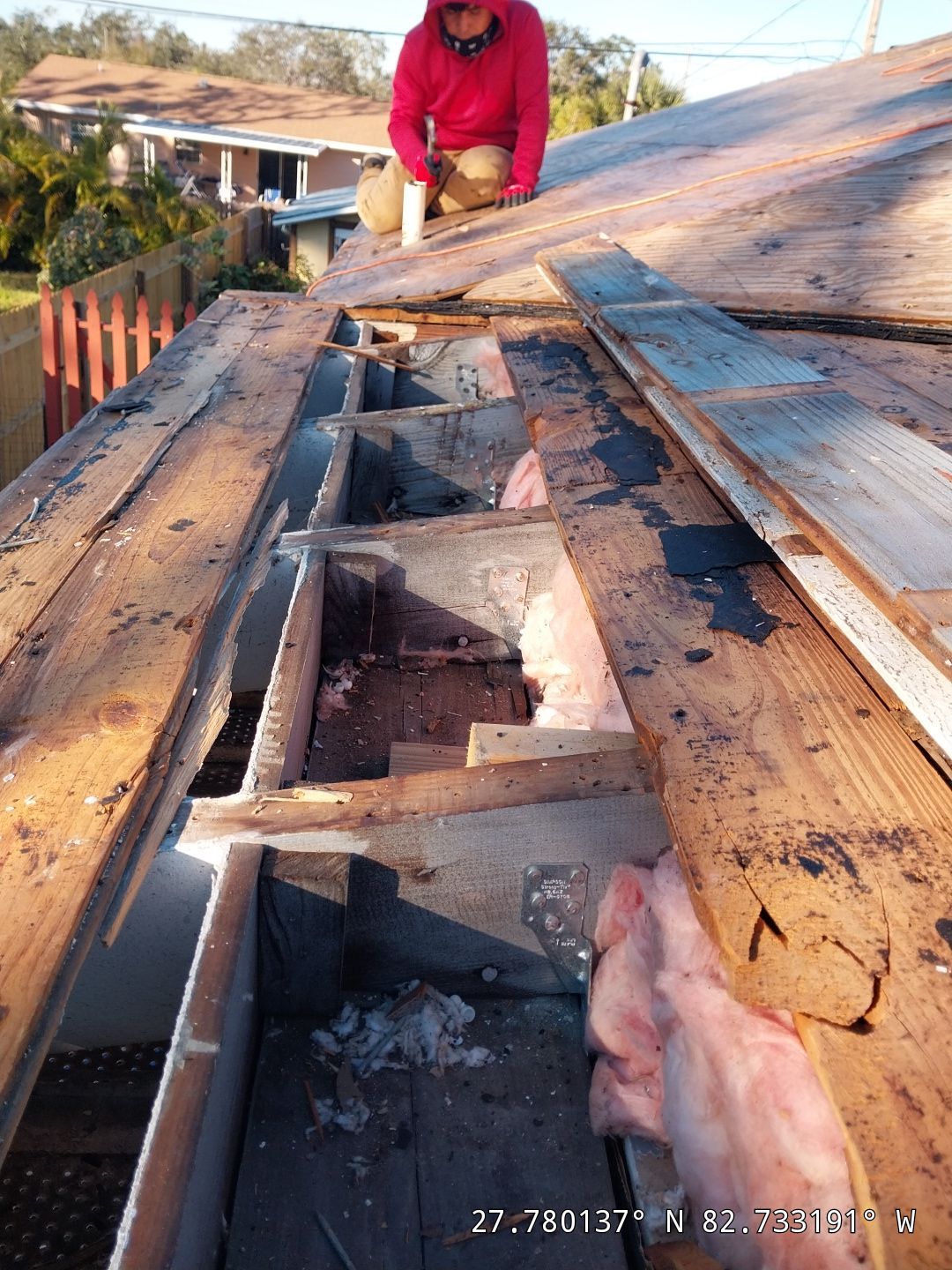 Project in St. Petersburg 33710 by Mitchell Roofing Company LLC 