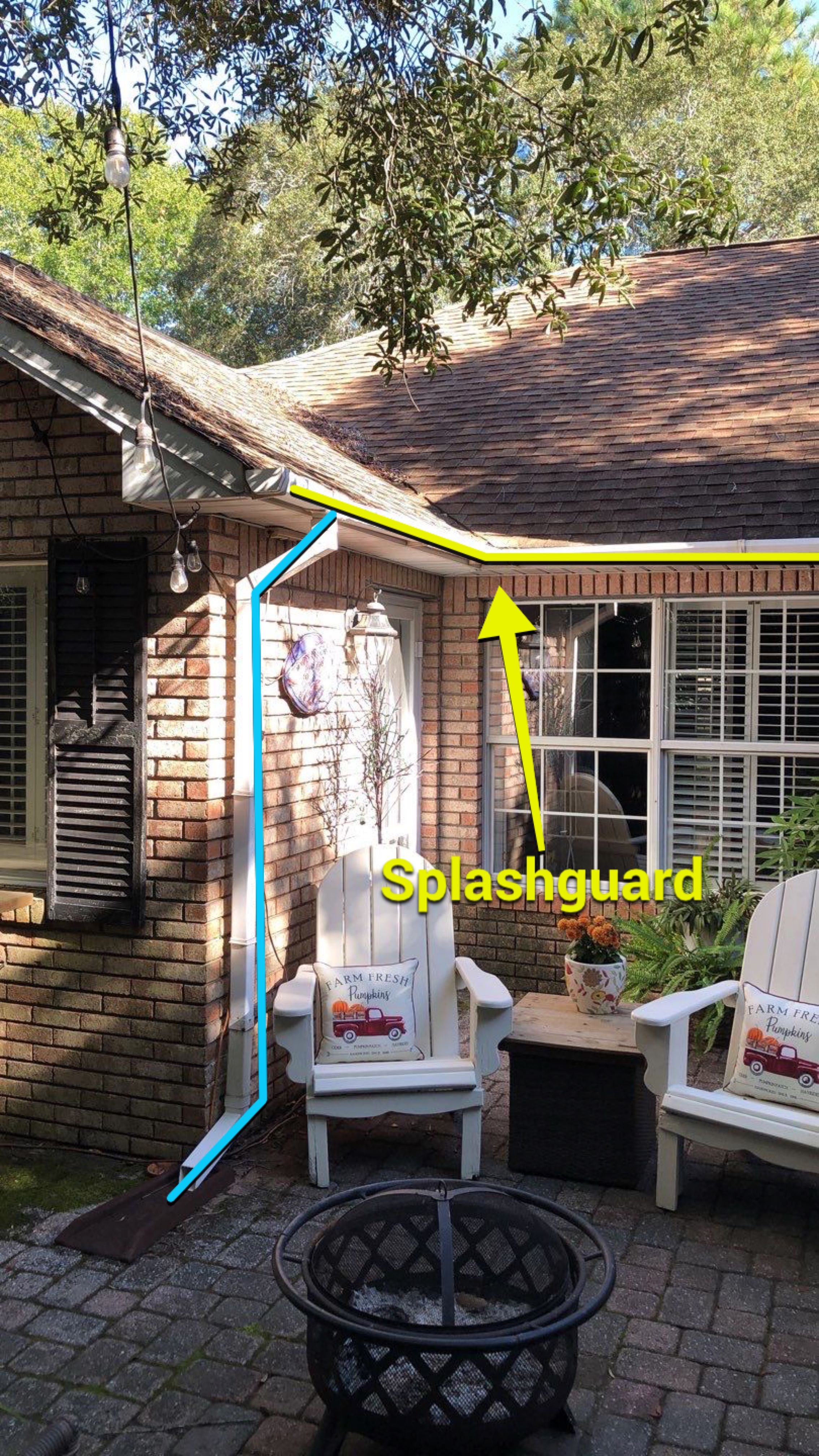 Seamless Gutter Installation using K-Style Seamless Gutters and LeafBlaster Pro Gutter Guards by Gutter Professors