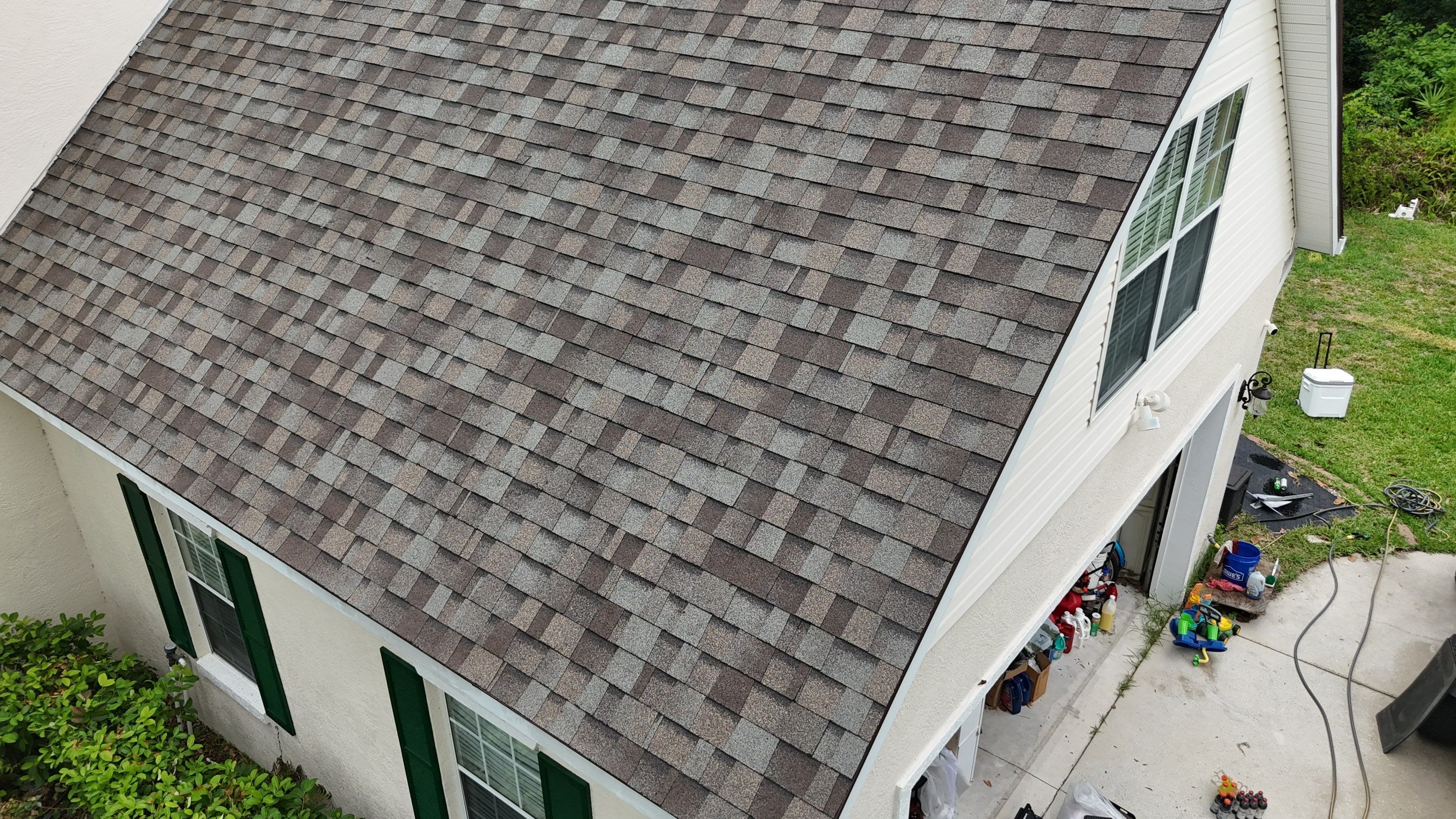 Full Residential Roofing Installation for Multi-Gabled Flagler Beach Home by Trinity Restoration and Roofing LLC