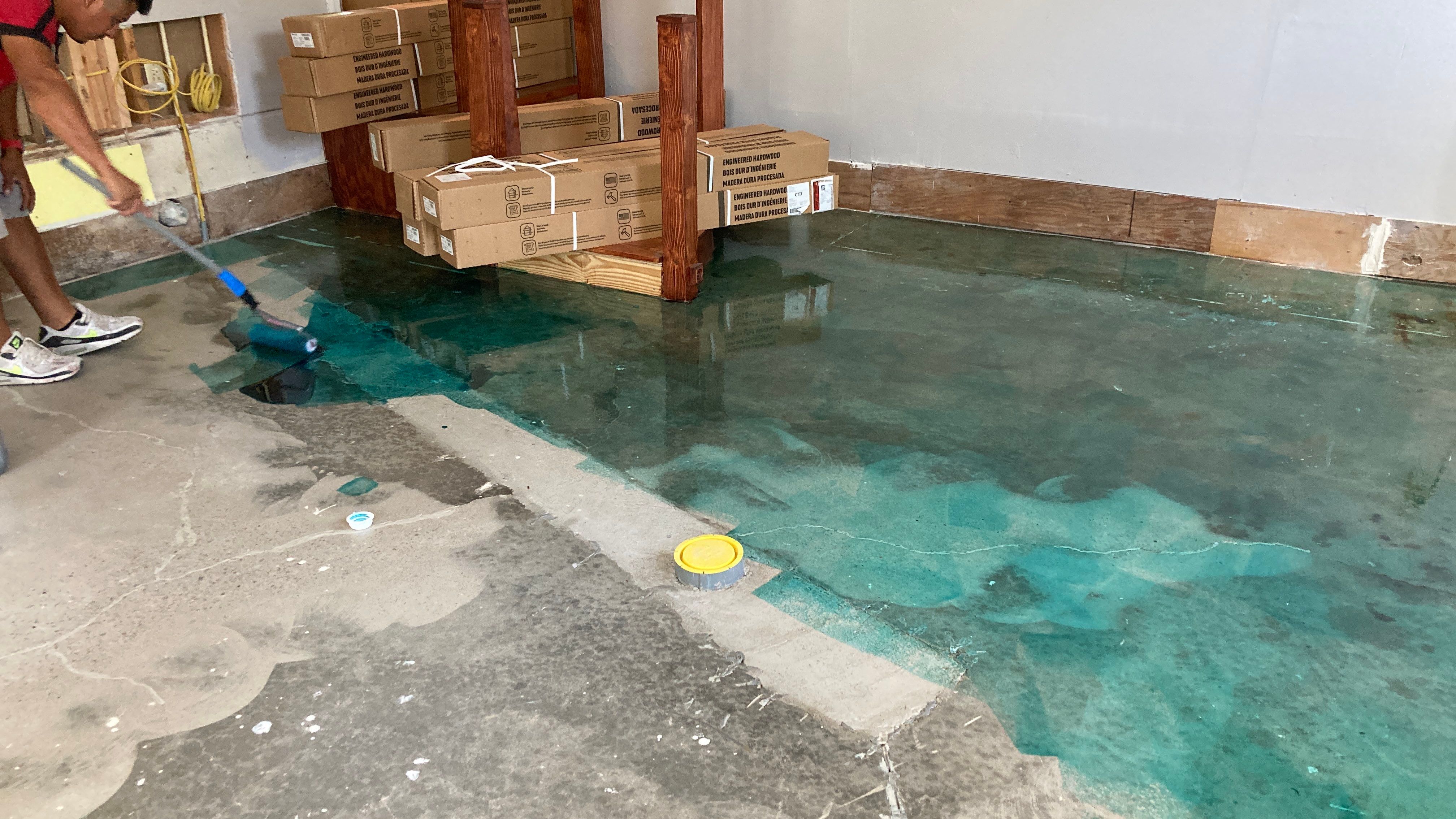 Engineered Oak Hardwood in Bonus Room  by Footprints Floors of Nashville