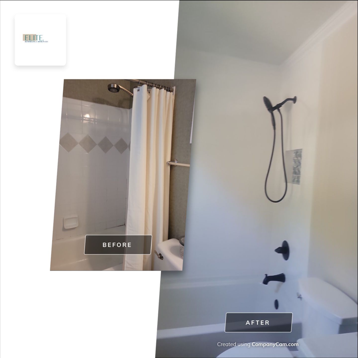 Classic Tub, Modern Touch – A Cary Full Bath Transformation in Cary by Elite Remodeling and Design LLC