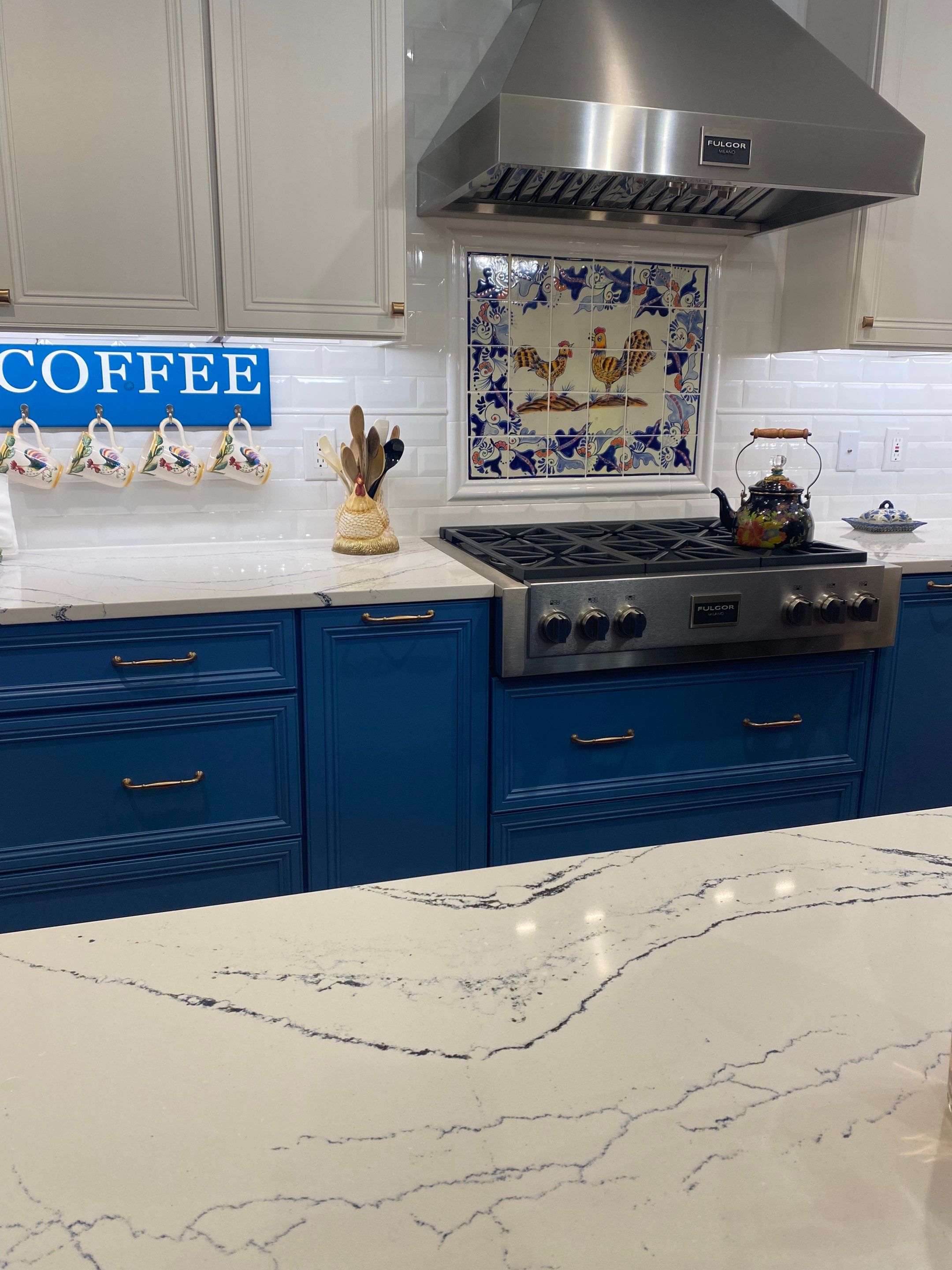 Vista Del Norte Kitchen Remodel | Smart Storage & Custom Blue Island by Legacy Bath and Kitchen
