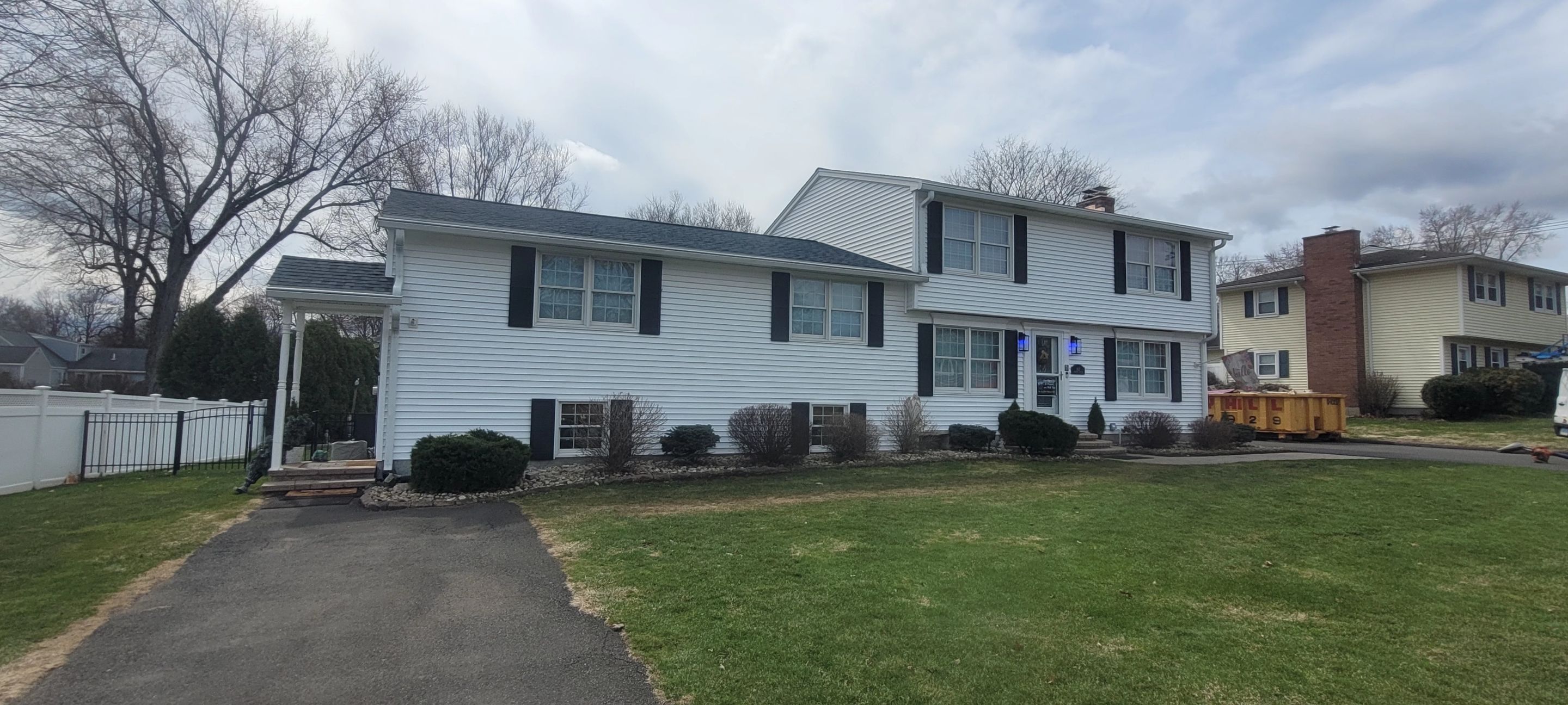 Bristol customer with professionally installed new roof! by DiGiorgi Roofing and Siding Inc