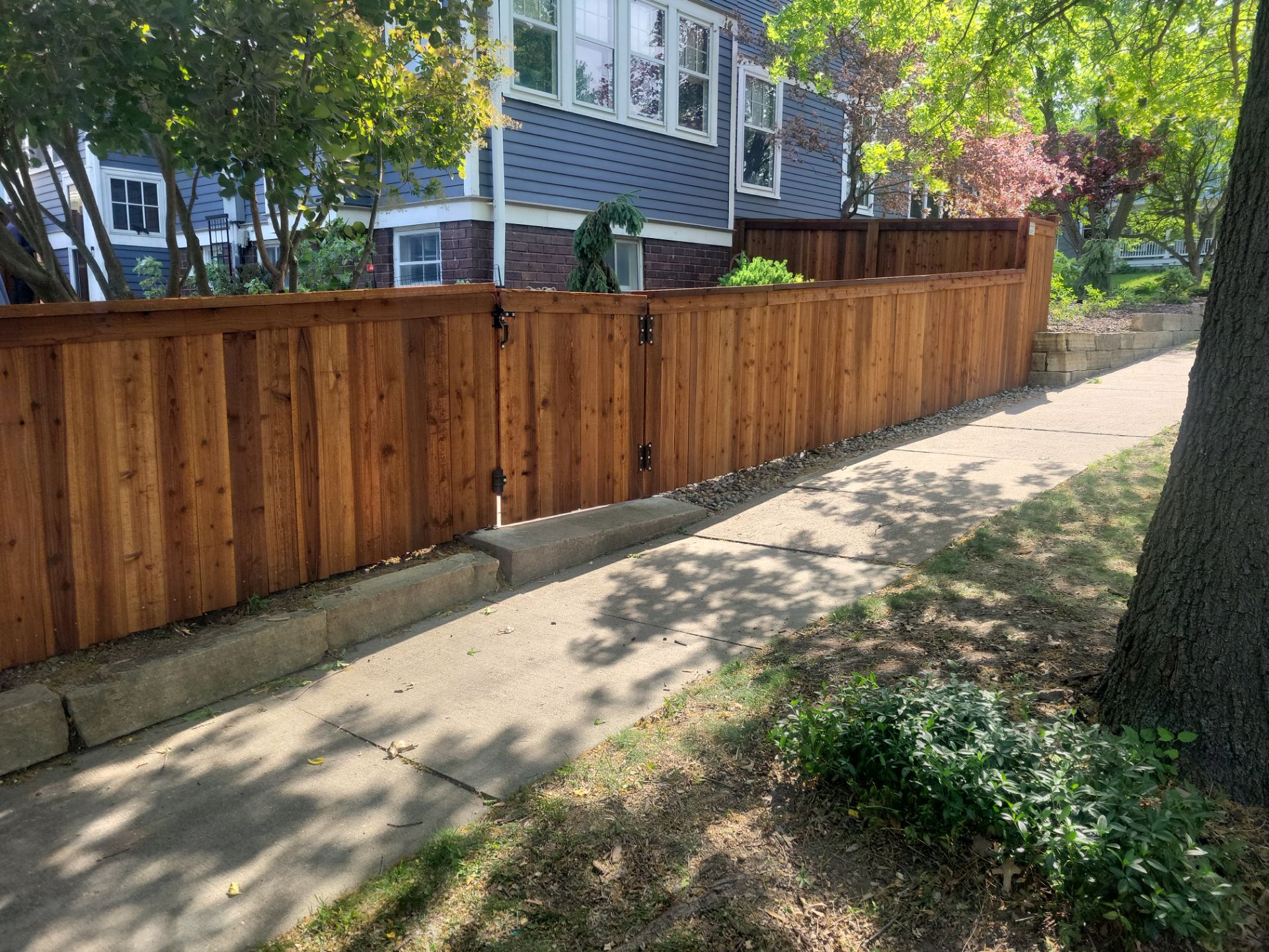 Project in Cedar Falls by Perfect Picket Fence and Stain