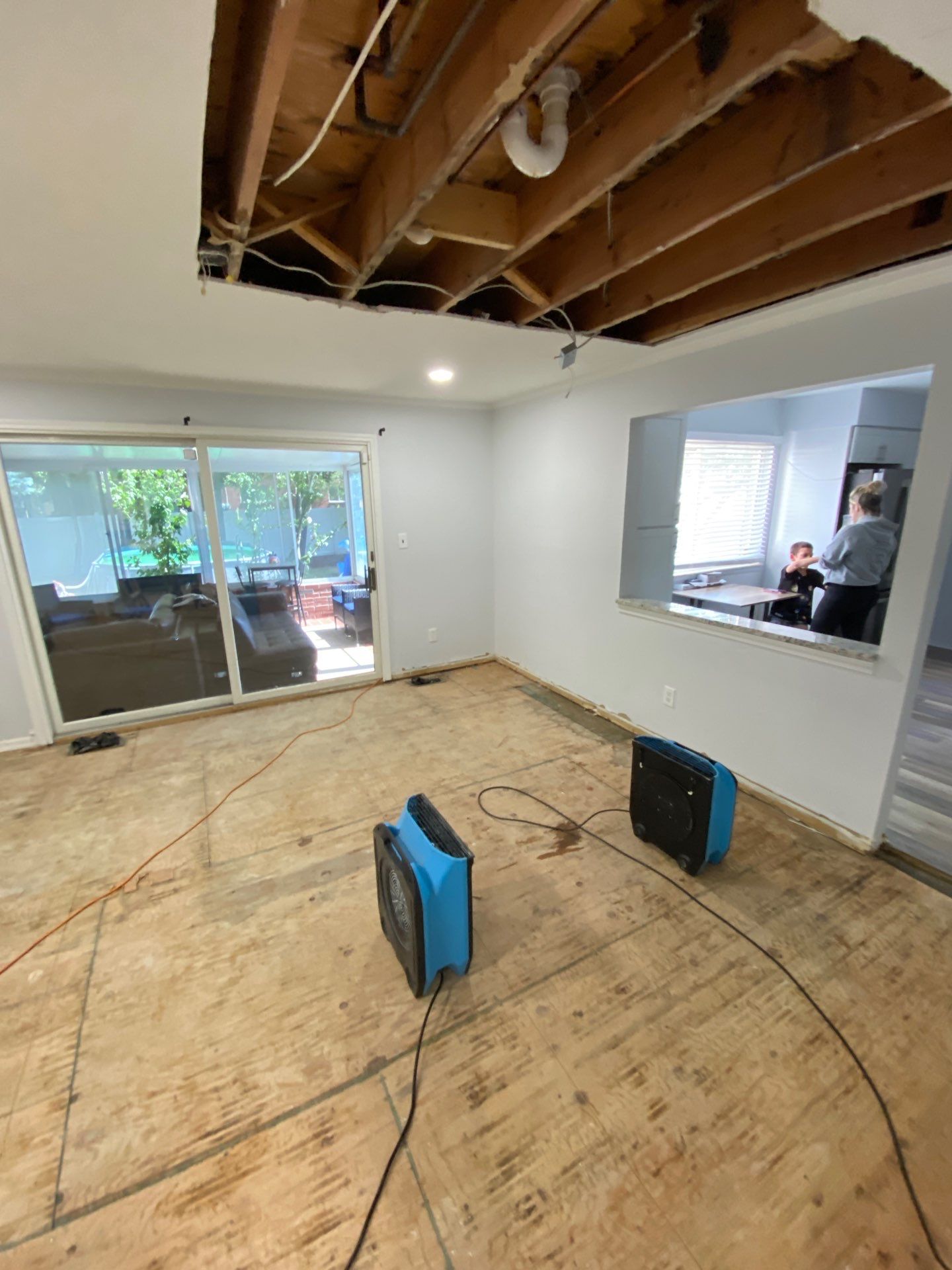 Project in Livonia by EzDry Water Mitigation & Property Restoration