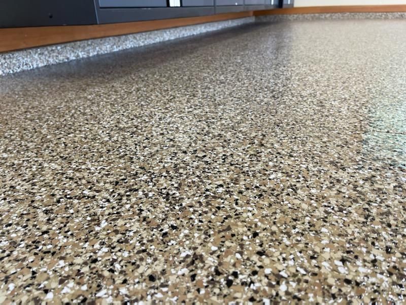 Shop Transformation using Sandstone and the Penntek Evolution System by Croc Coatings, LLC