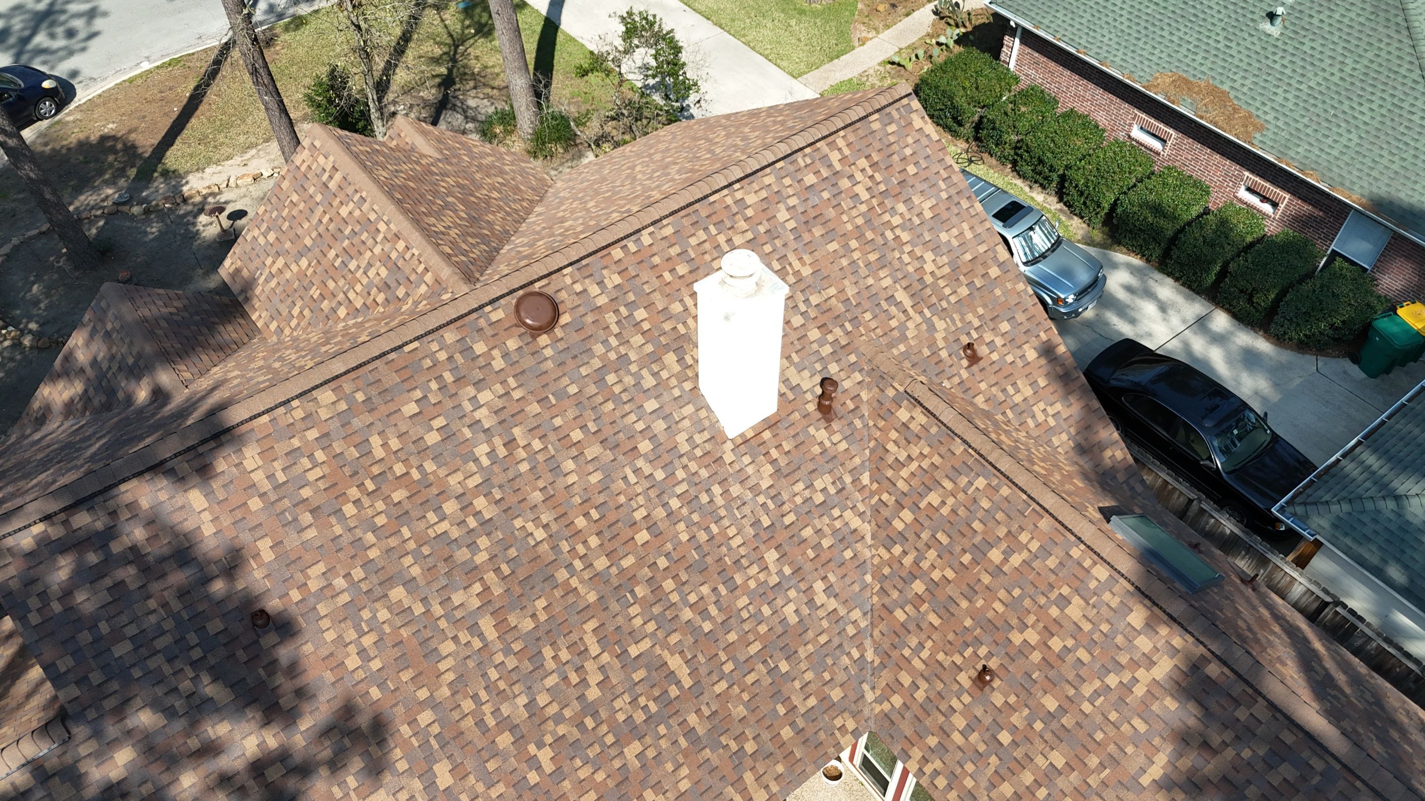 Roof Replacement in the Woodlands Texas by Kainos Roofing & Exteriors