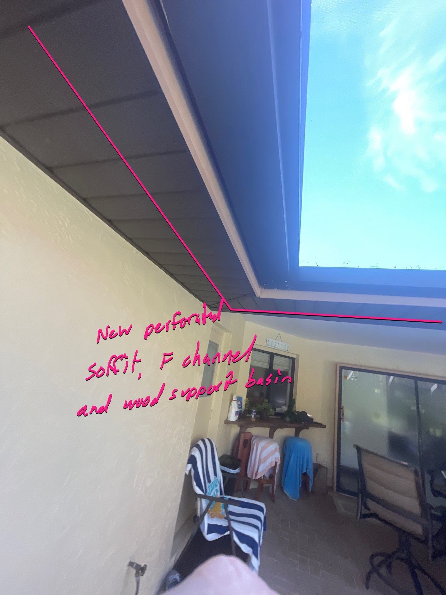 Bronze Soffit and Fascia in Sarasota FL by Gutter Professors