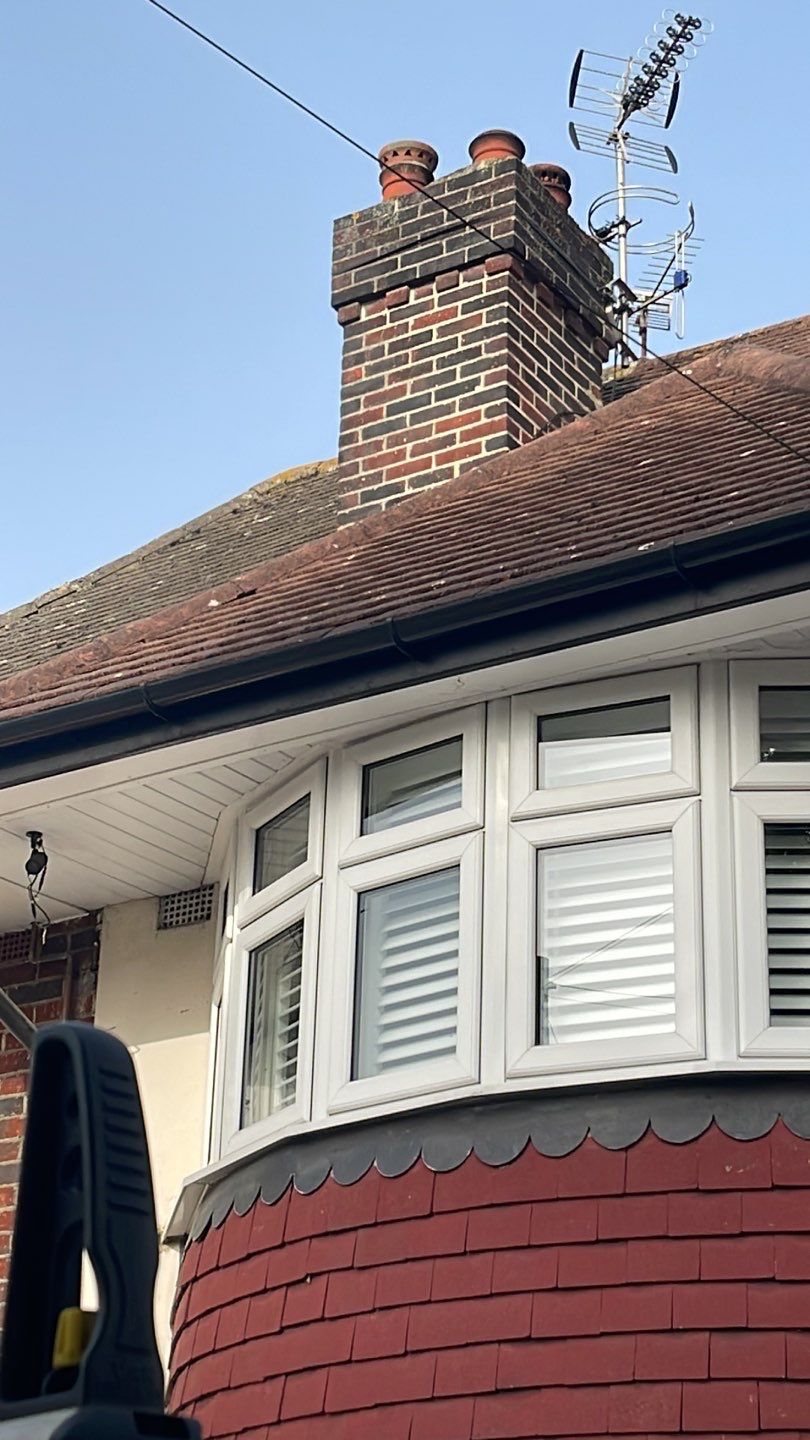 Roof Clean - Biocide Treatment using Honda 15lpm Low Pressure Washing Machine by Ges Exterior Cleaning ltd