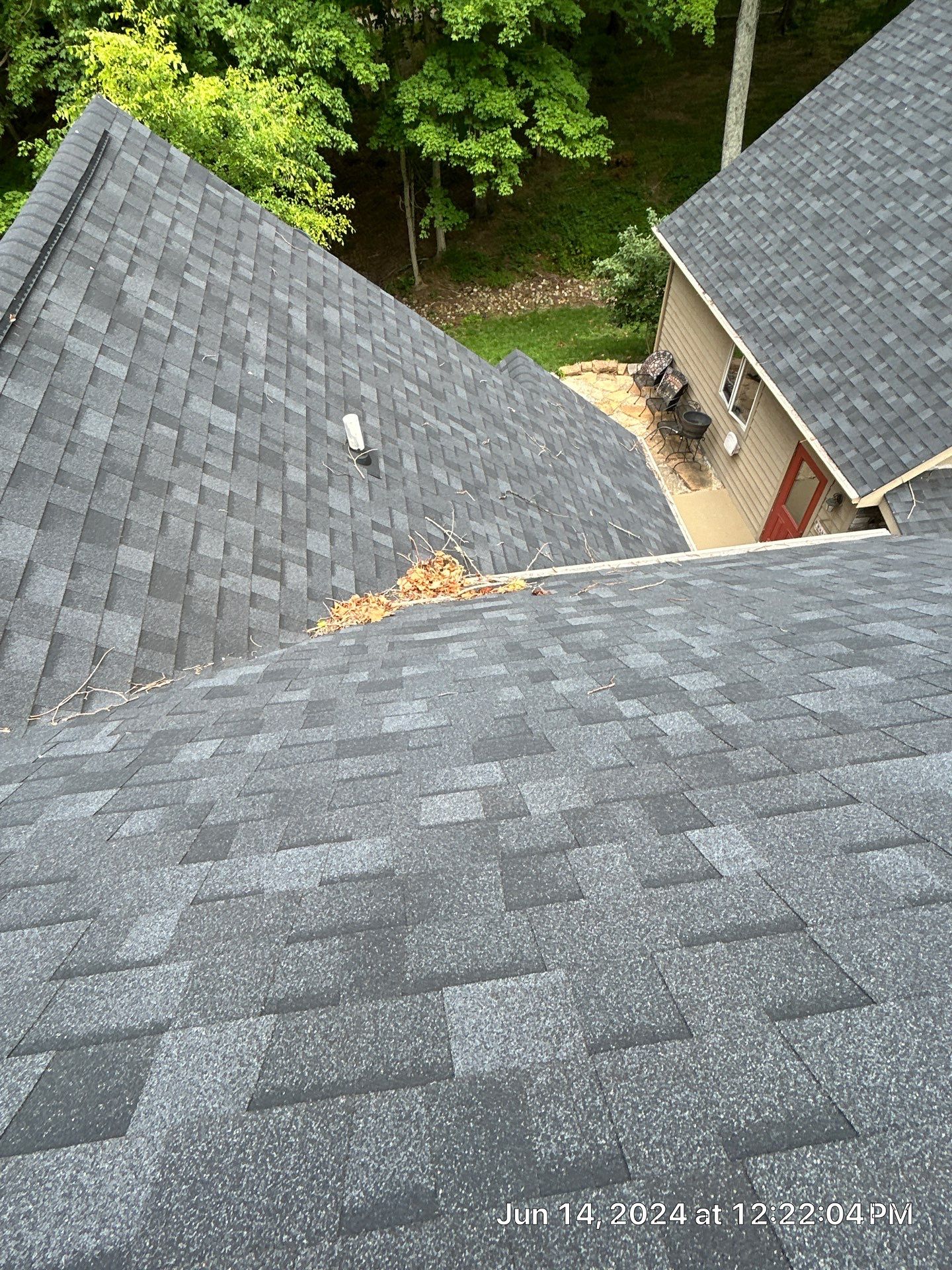 Residential Roofing Installation using Duration Series Shingles - Onyx Black by RoofX 