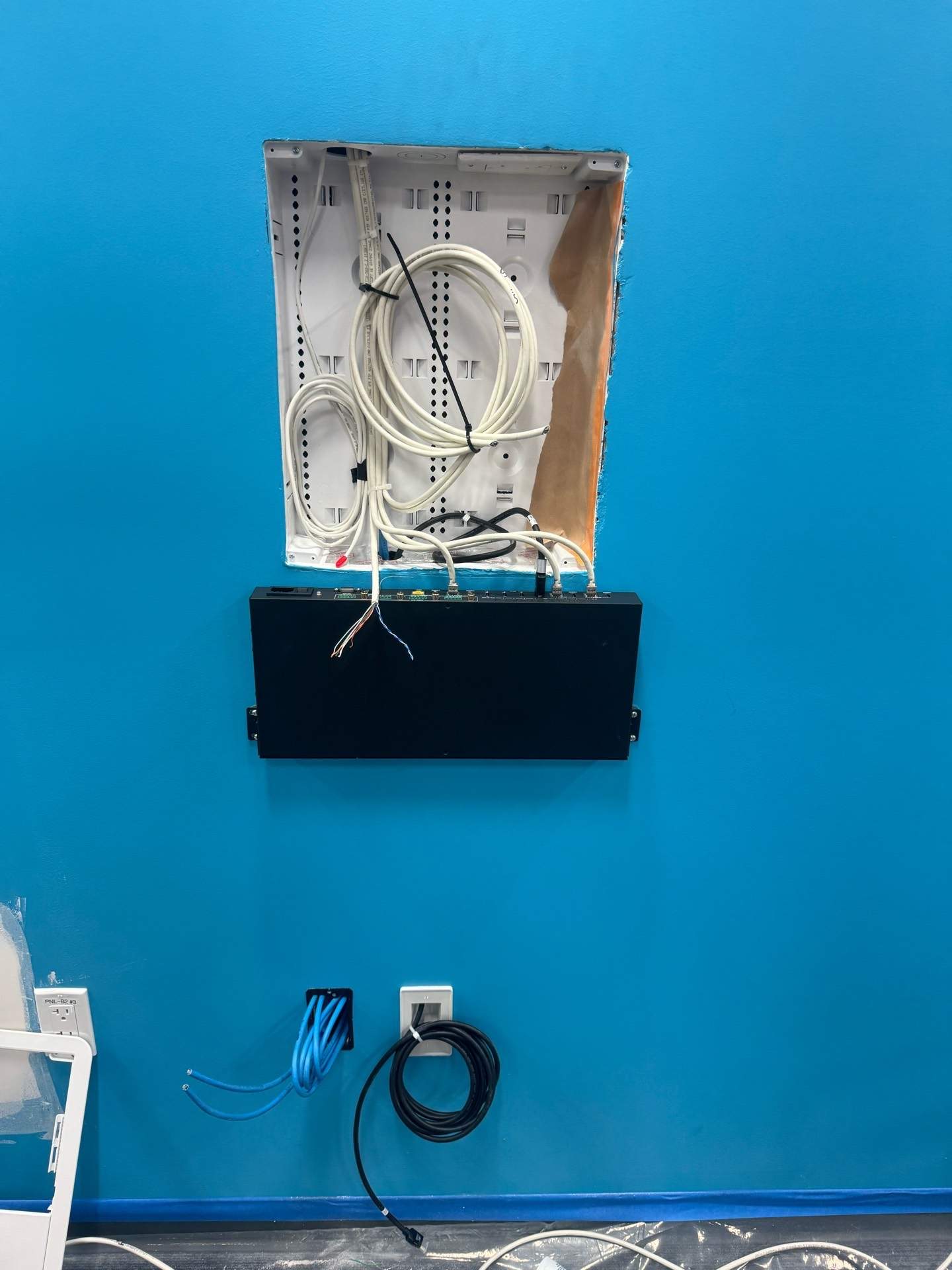 Cat6A Cabling Project in Carlsbad by Ring and Ping Inc.