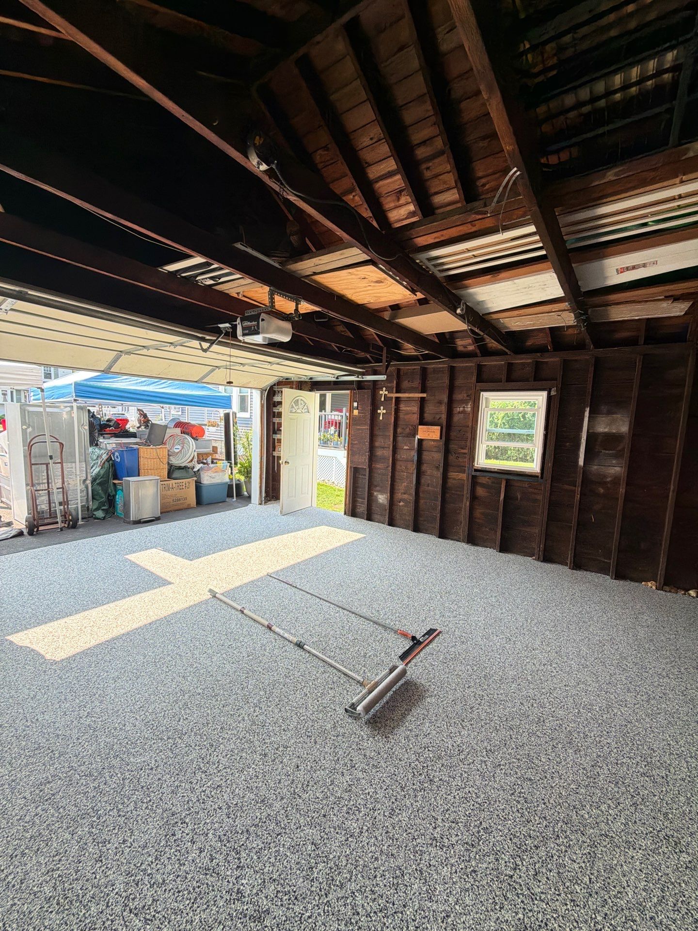 Domino Garage Floor Coating in Pequannock Township by Spectrum Painting, LLC