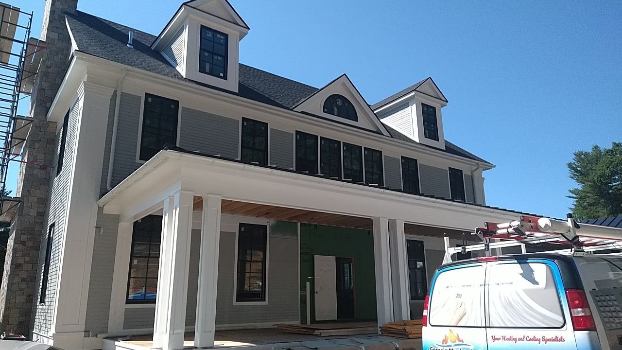 Harvard, MA Gutter Installation using 6" Half Round Aluminum Gutter by Gutter Pro Enterprises
