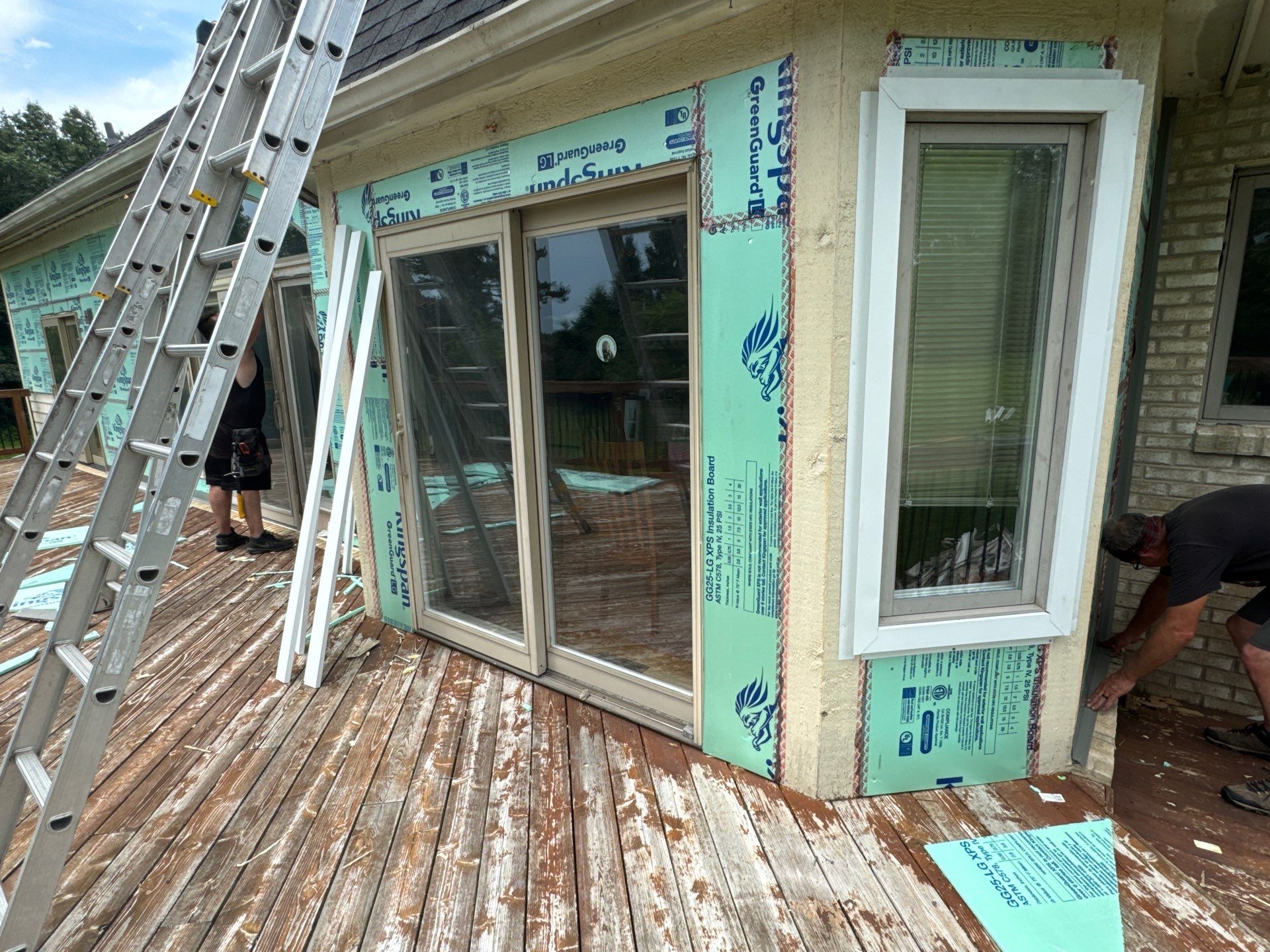 Siding Replacement using Alside Mountain Fern by 180 Contractors