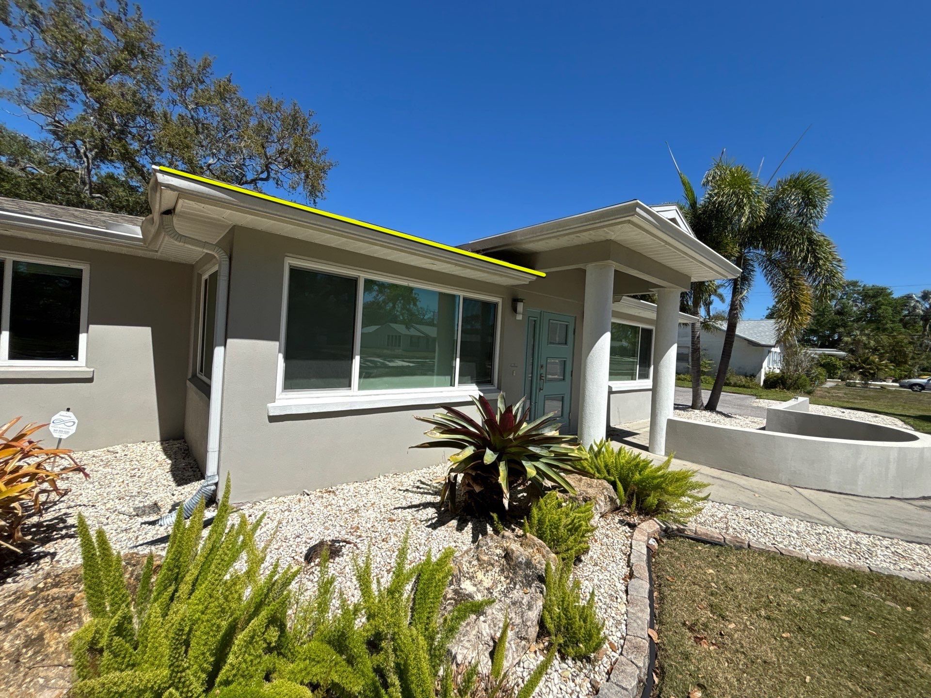 Leaf Guard using Gutter Guards in Sarasota FL by Gutter Professors