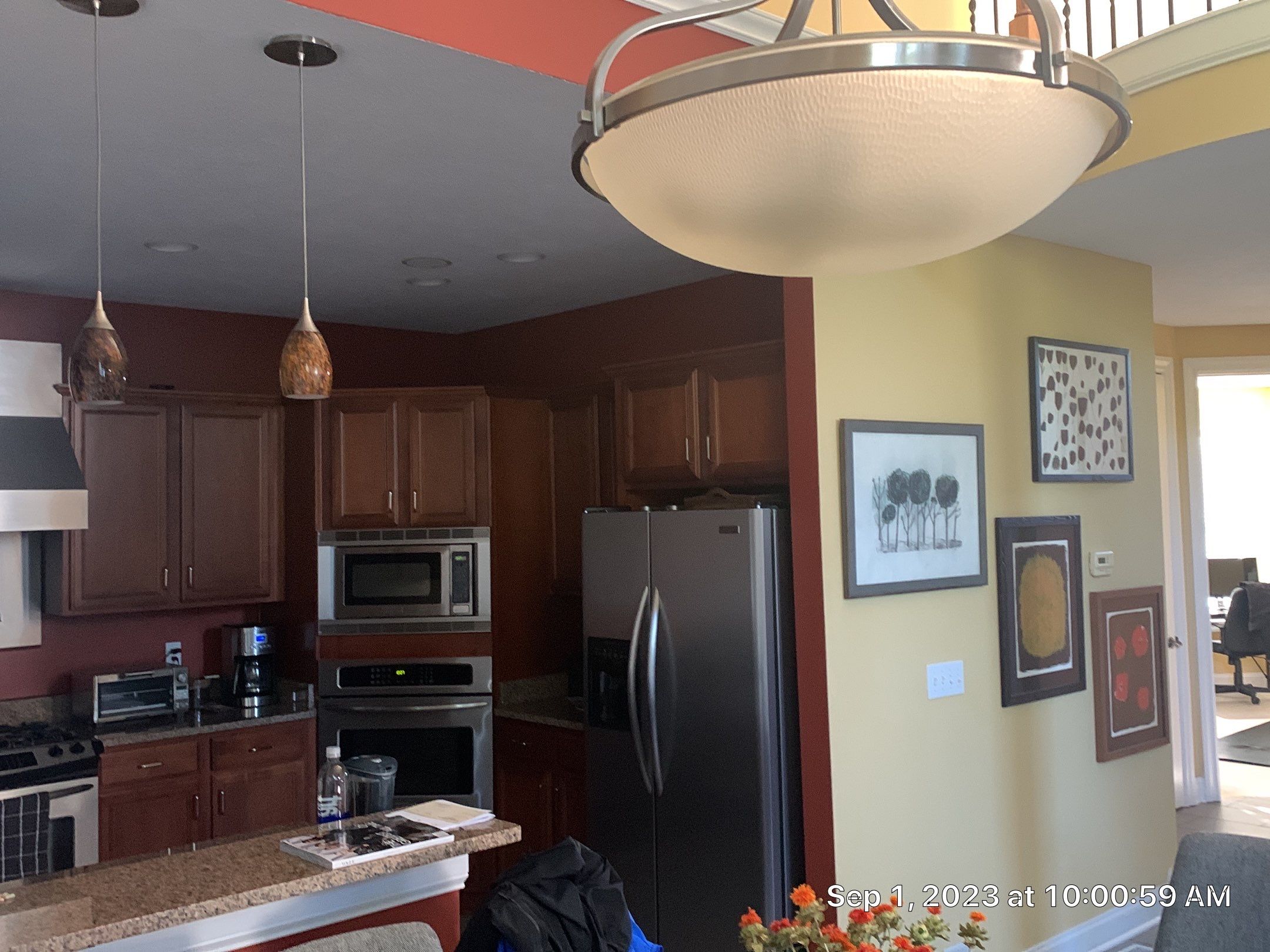 Orange Town Home by Best Buy Painting 