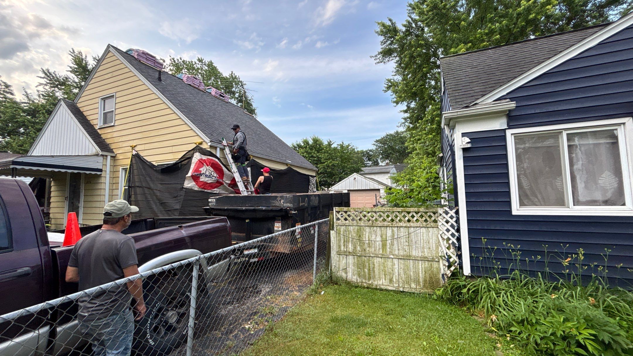 Roof Replacement using Owens Corning Storm Cloud by 180 Contractors