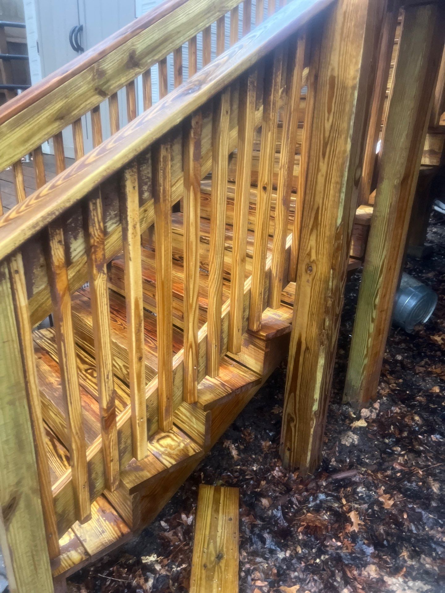 Coated Deck using Wood Sealant by DuraSeal