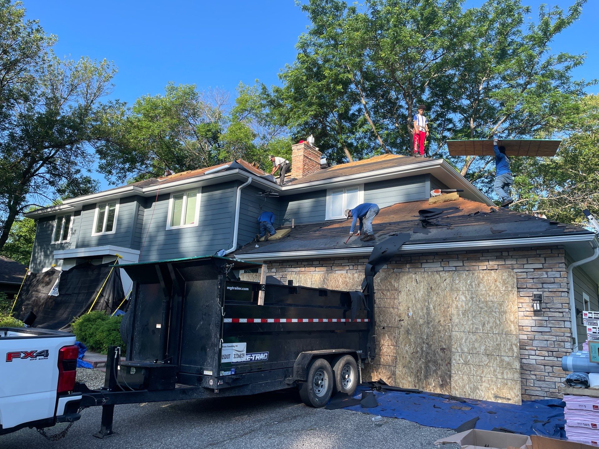 Roof, Gutter & Gutter Guard Replacement – Golden Valley, MN | Insurance-Approved | Owens Corning Duration Onyx Black by First Impressions Exteriors