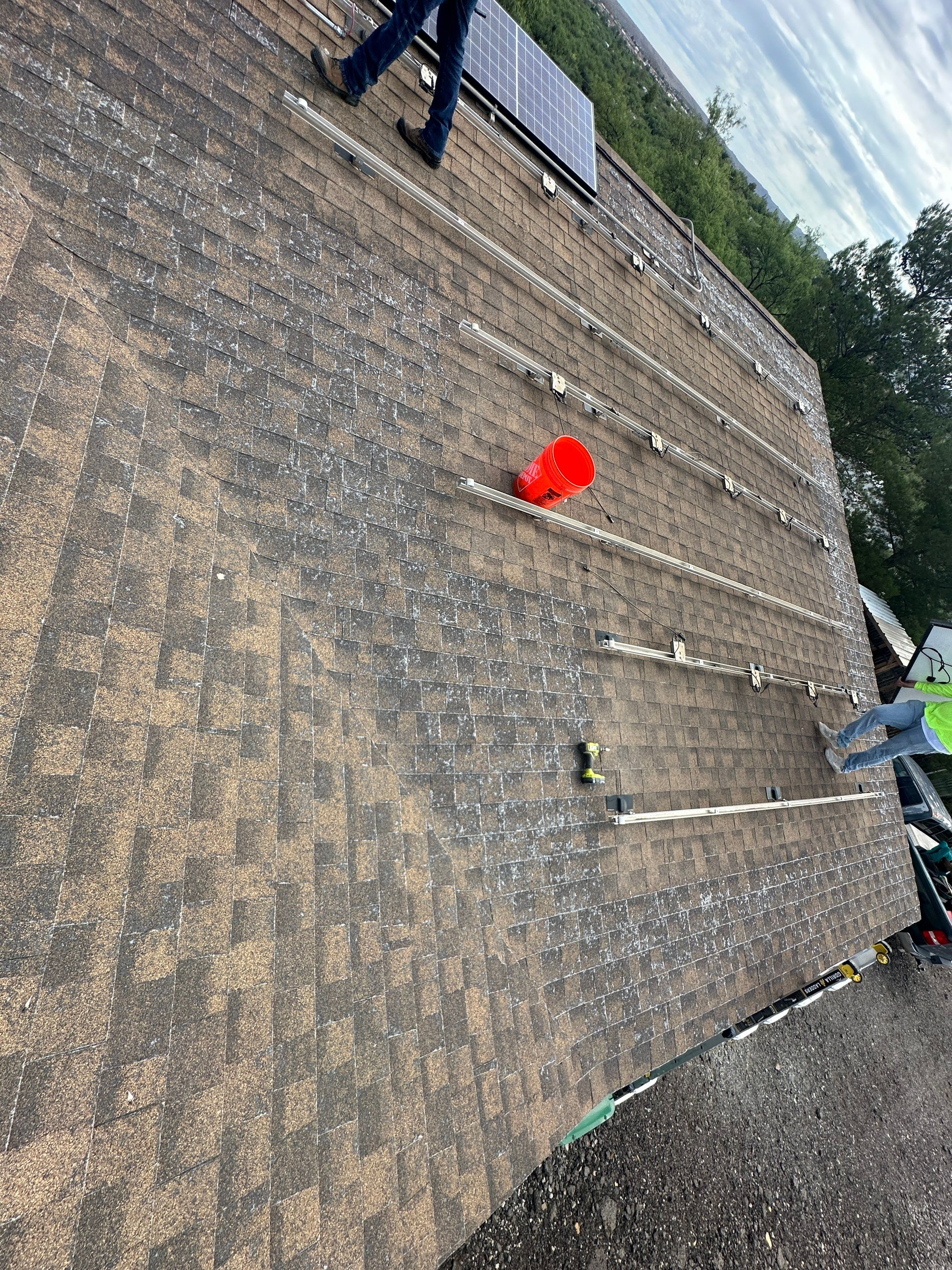 Storm Gray Stone Coated Steel by Reimagine Roofing