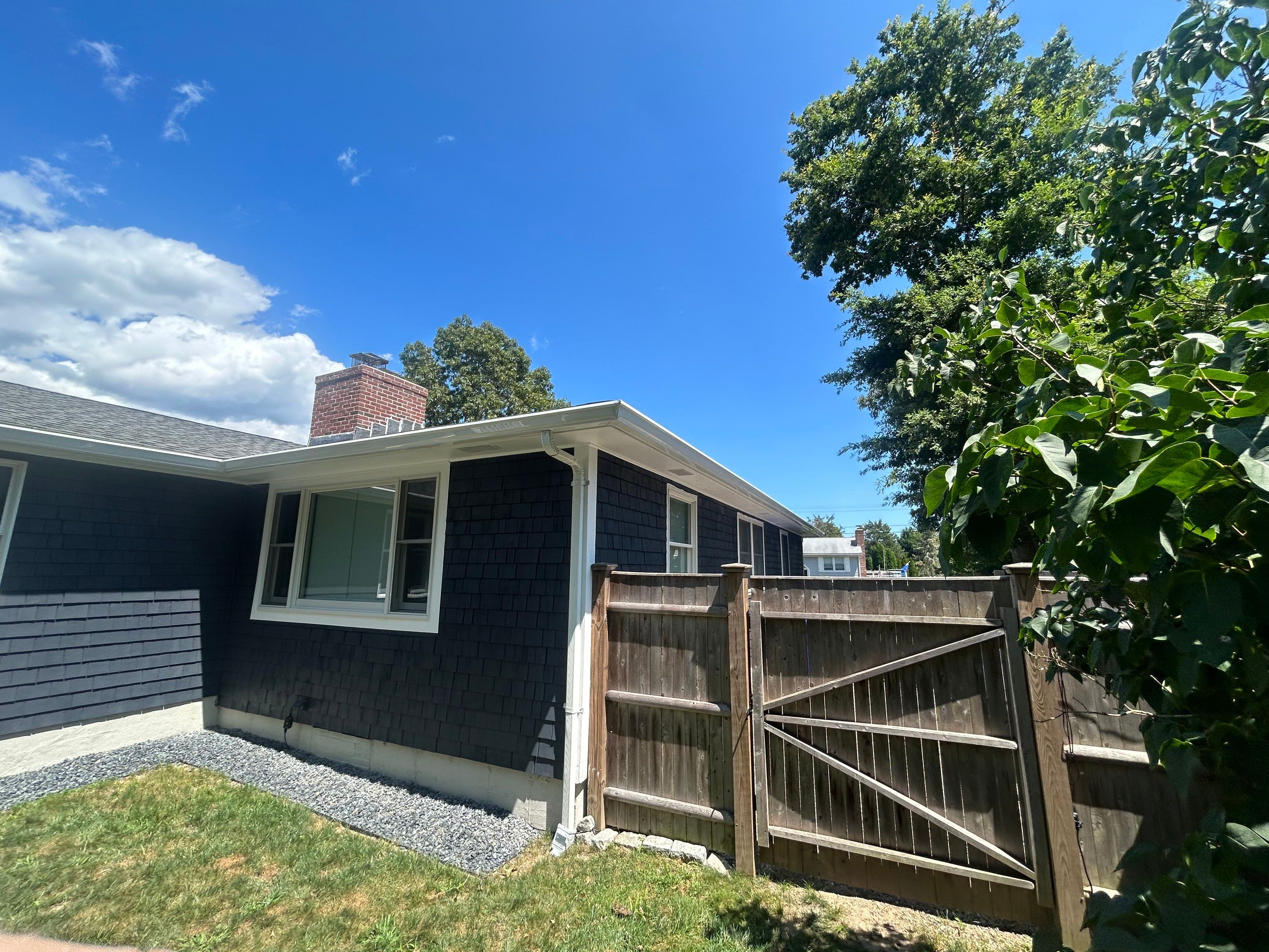 Gutter Installation using 6" K-Style Aluminum Gutter by Gutter Pro Enterprises