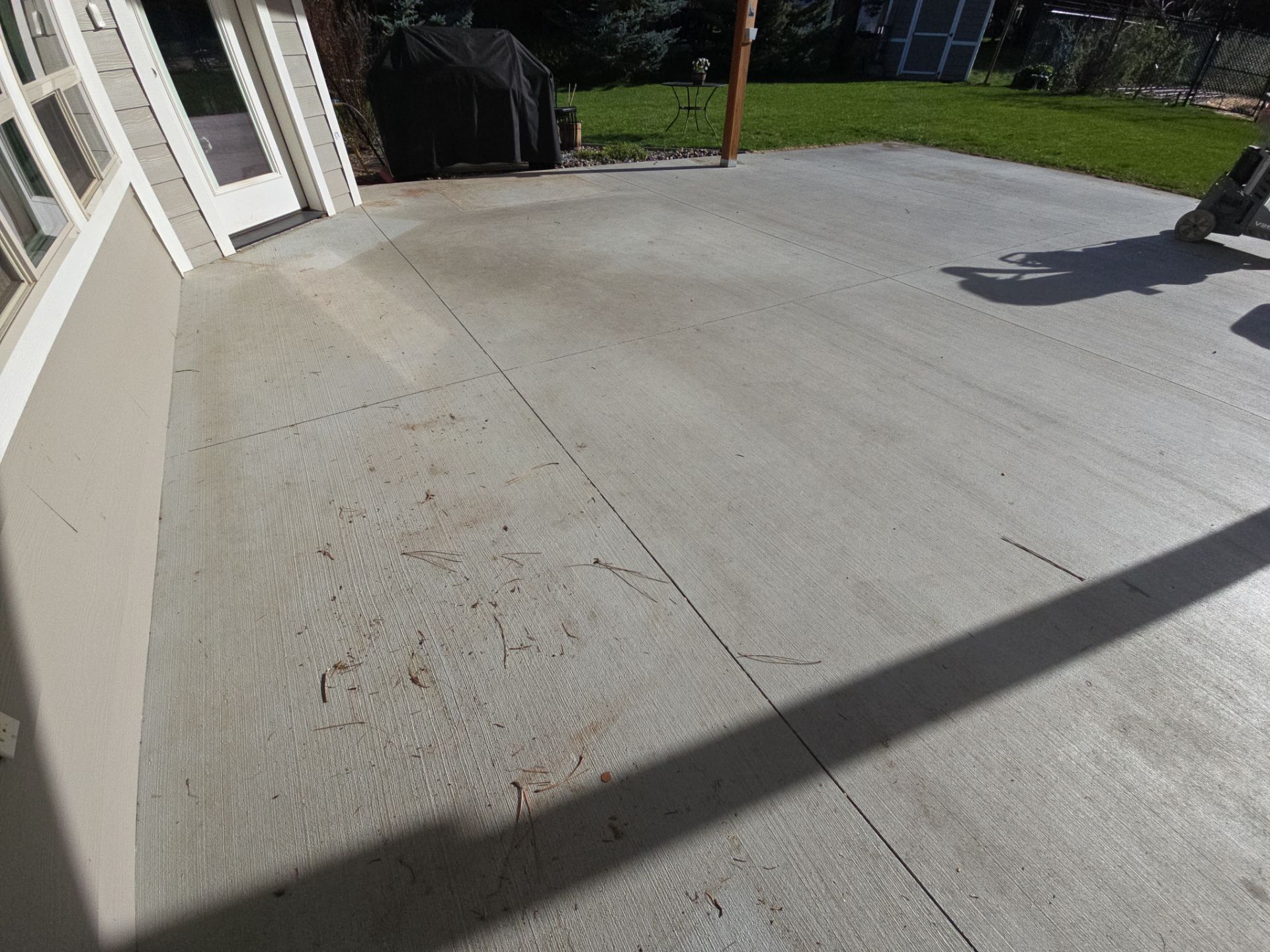 Patio Transformation using Mt Everest by Croc Coatings, LLC