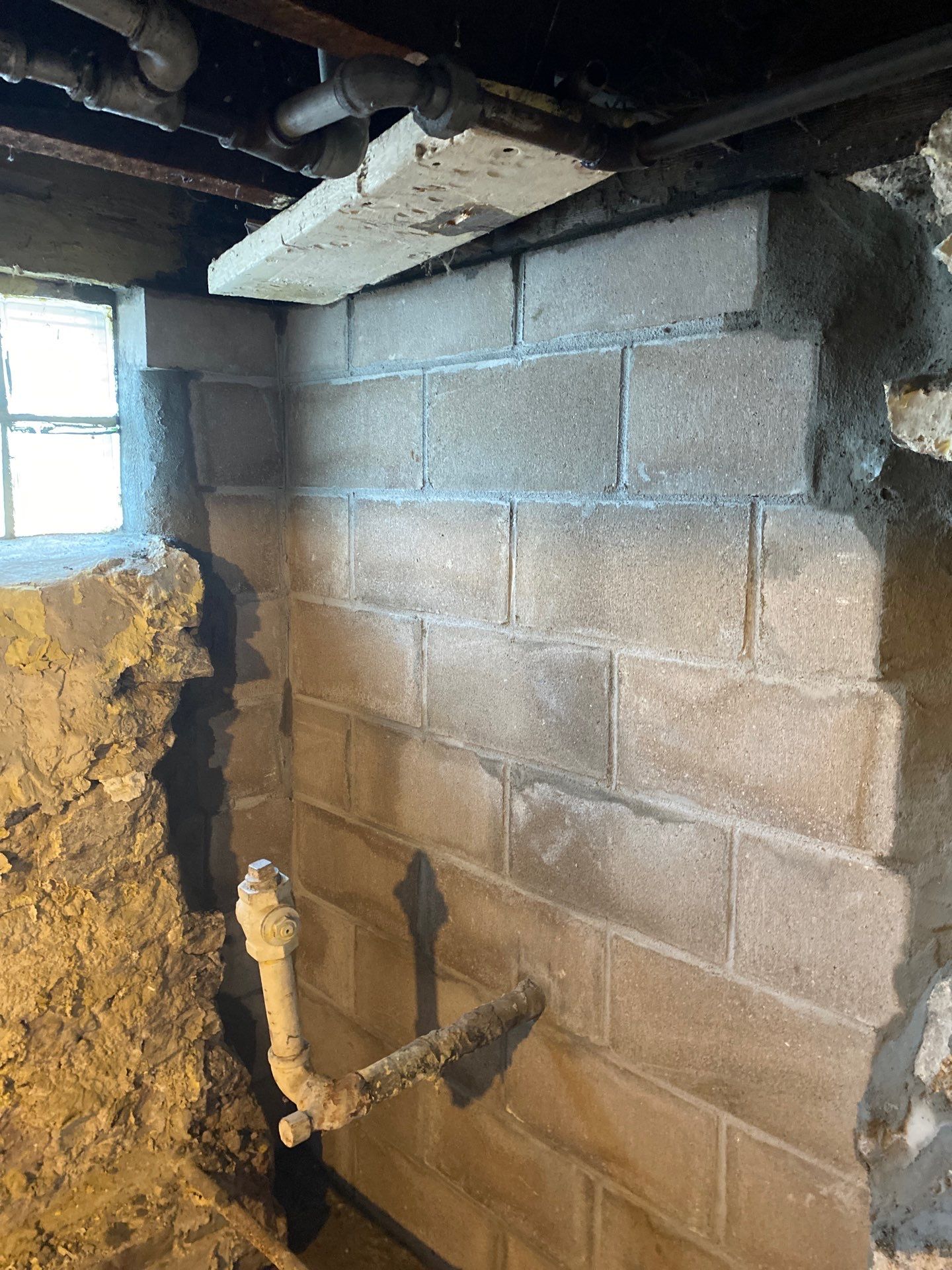 Davenport, IA Wall Rebuild by ACE Waterproofing & Basement Solutions
