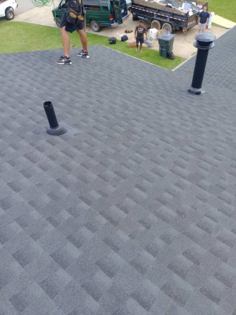 Residential Roofing Installation using GAF Timberline HDZ, Charcoal by Rainstoppers Roofing