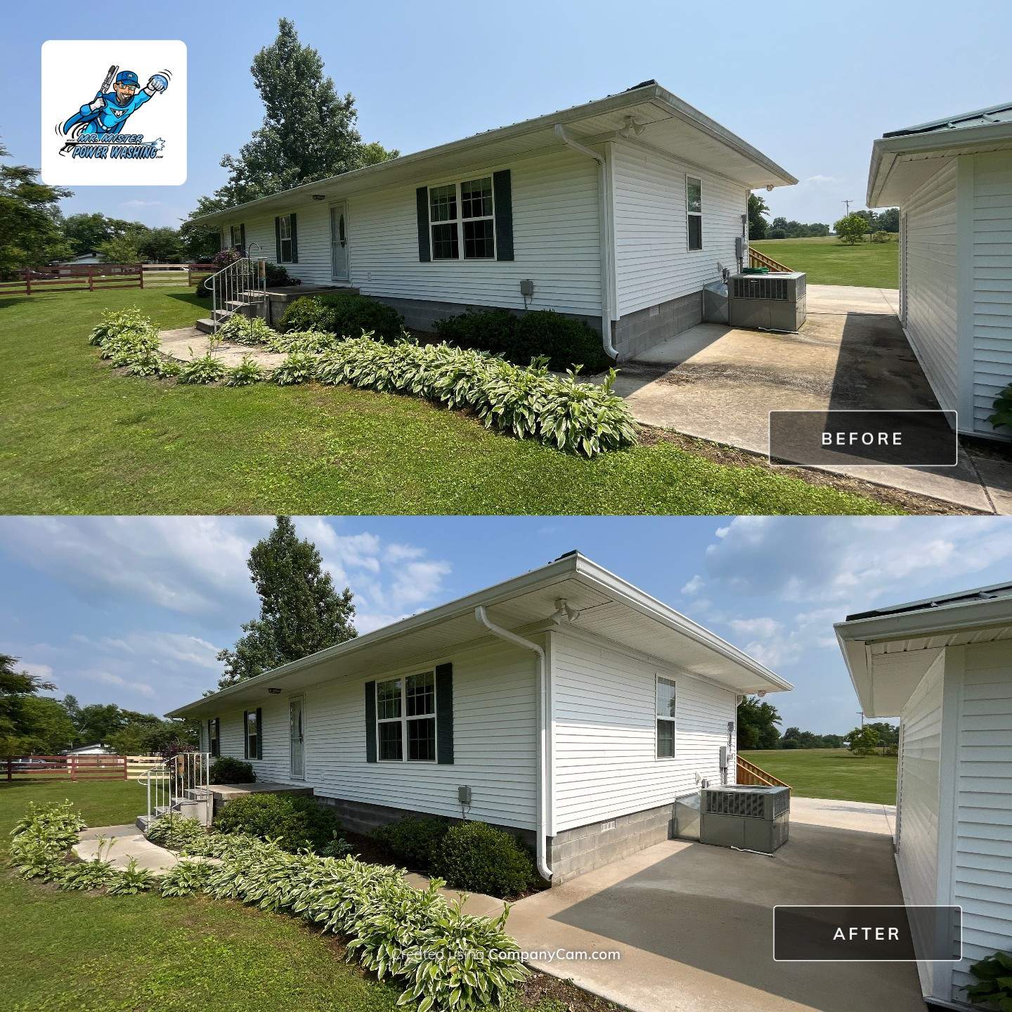 Janet's Driveway by Mr. Mister Power Washing