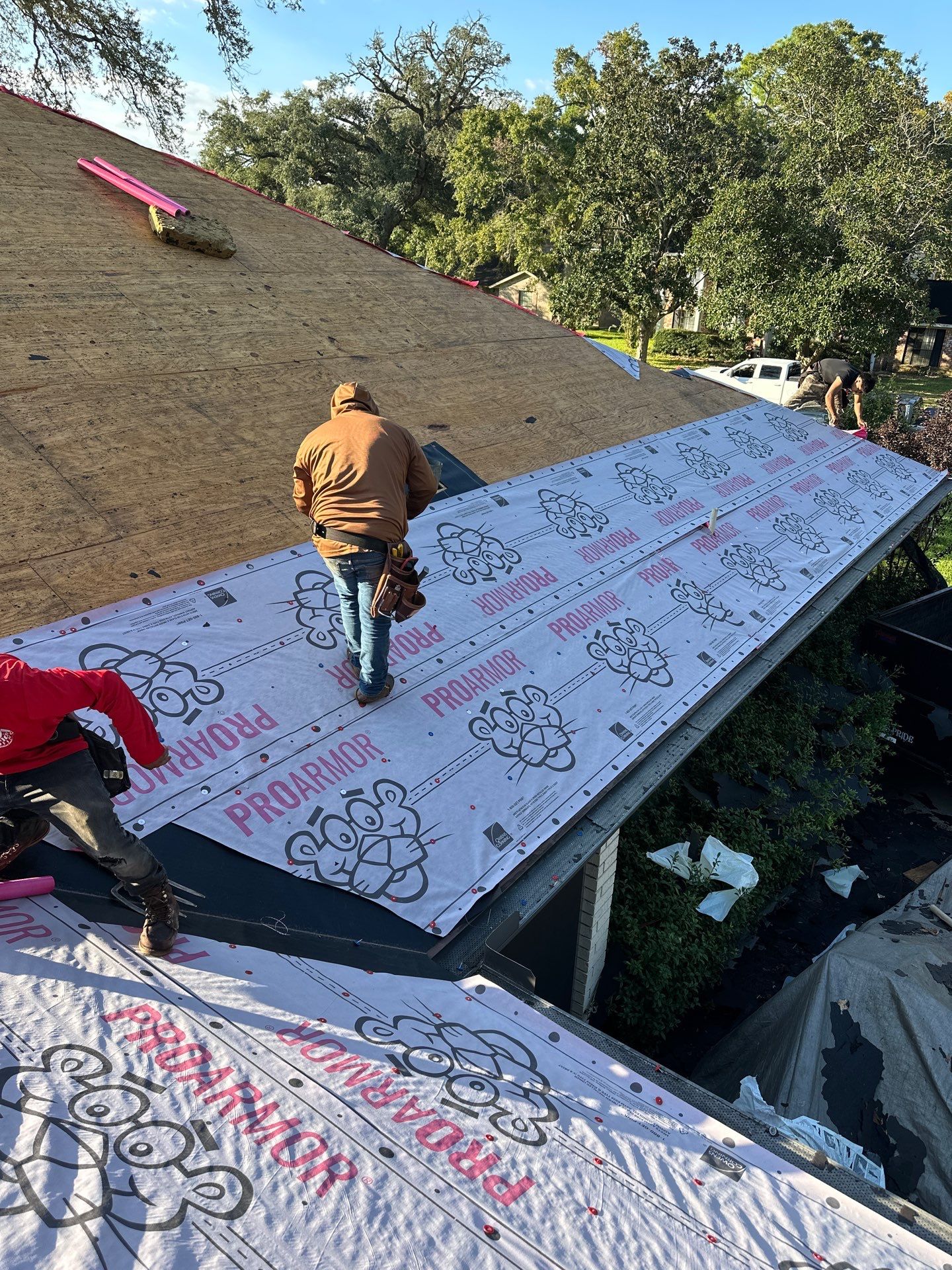 Project in Lake Jackson by Motion Roofing