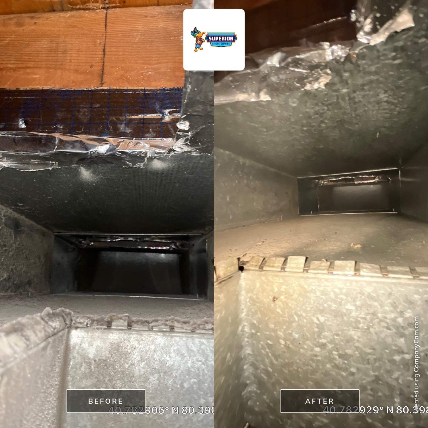 Air Duct Cleaning With a Vacuum Truck in Beaver Falls, PA by Superior Air Duct Cleaning