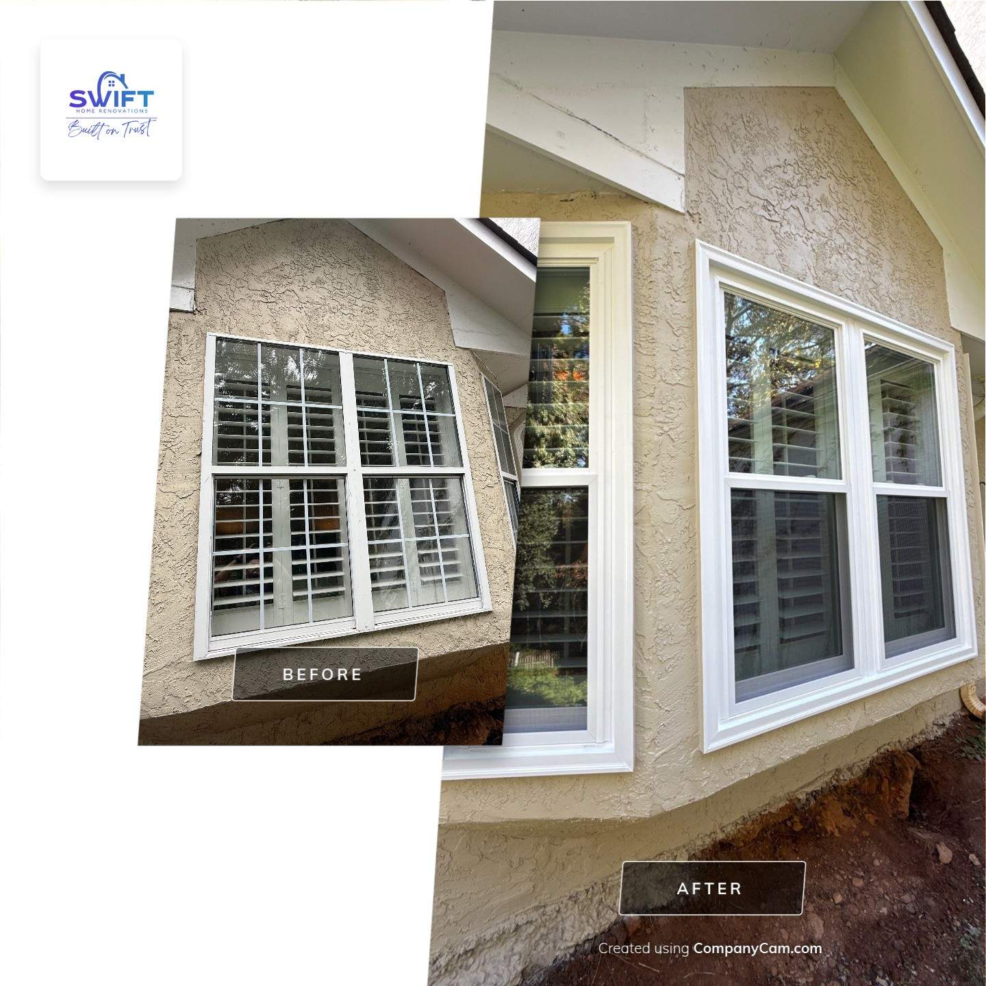 Exterior Window and Sliding Door Installation for Smyrna Residence by Swift Home Renovations