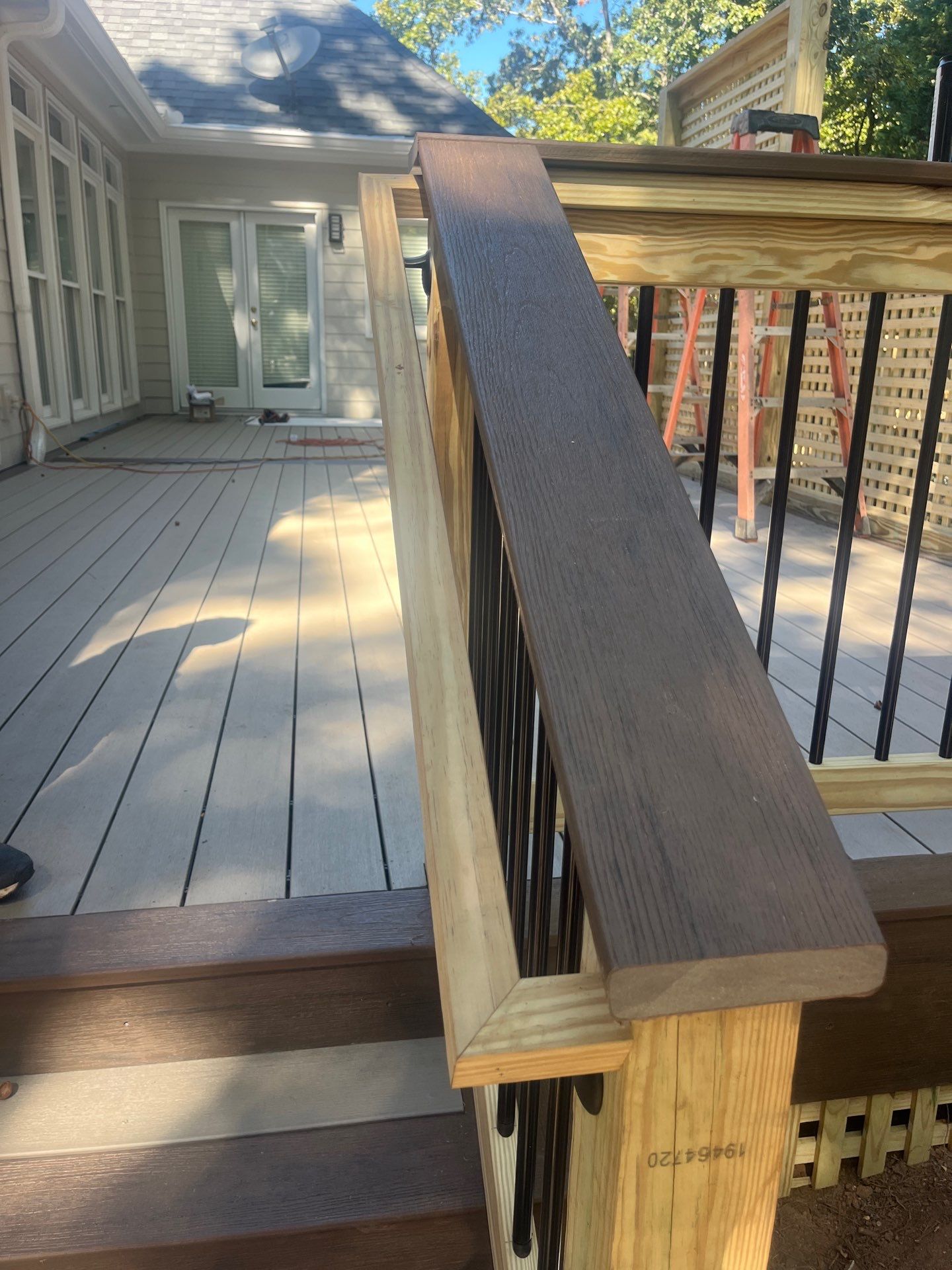 Marietta, GA Color Plus Siding Installation and Deck Build by Nelson Exteriors 