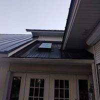 24ga 1.5" Snap-Lock Dark Bronze  by Total Roofing System The Metal Roof Experts