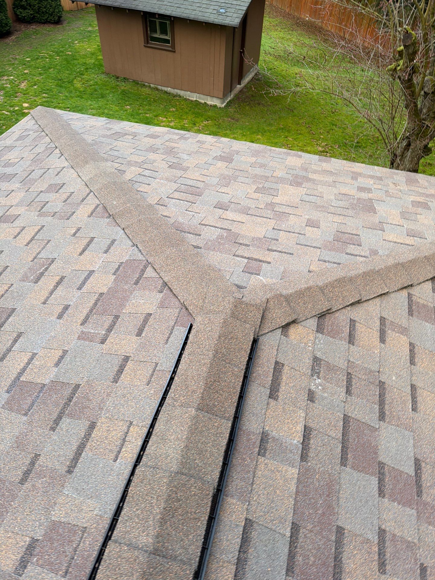 Residential Roofing Installation using GAF UHDZ Shingles by Roofing Formula LLC