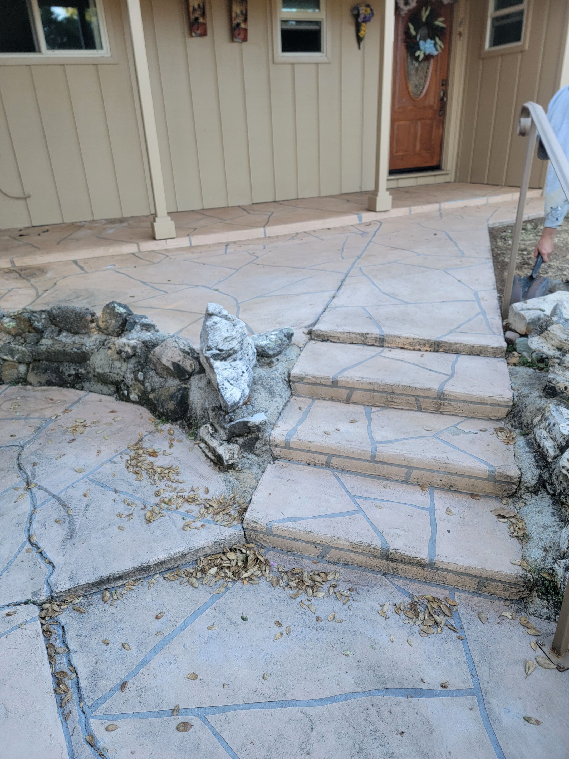 front porch using Penntek by MGP Coatings
