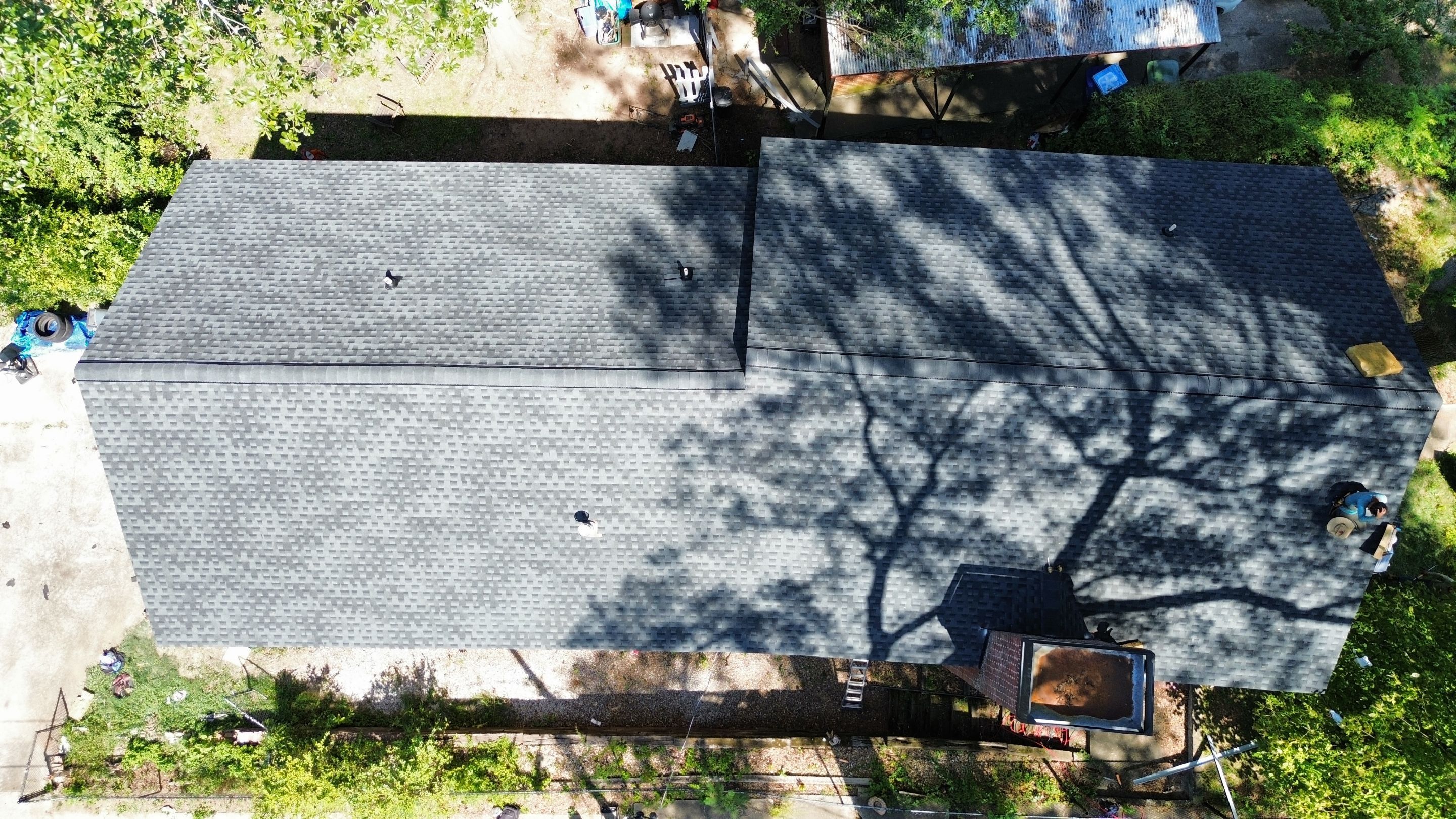Atlanta, GA Roof Replacement GAF Timberline HDZ Charcoal by Reset Roofing