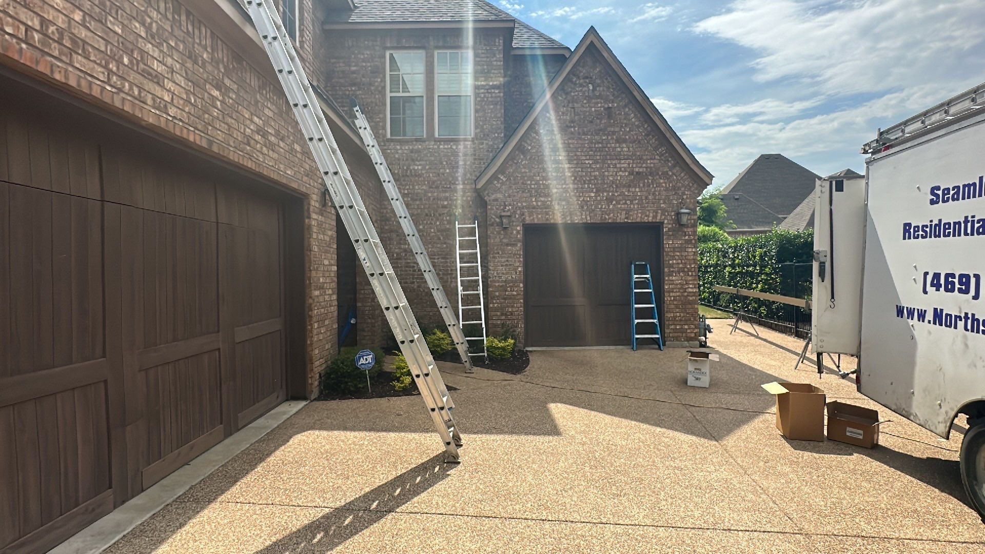 Beautiful Estate Remodel - Roof, Copper Gutters, Exterior Stain, Siding Replacement by First United Roofing & Construction