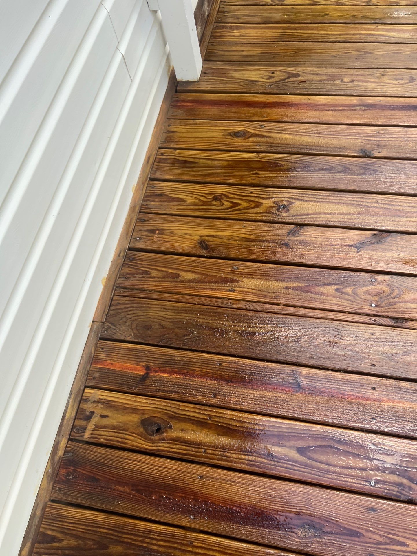 Weathered Deck using Wood Sealant by DuraSeal