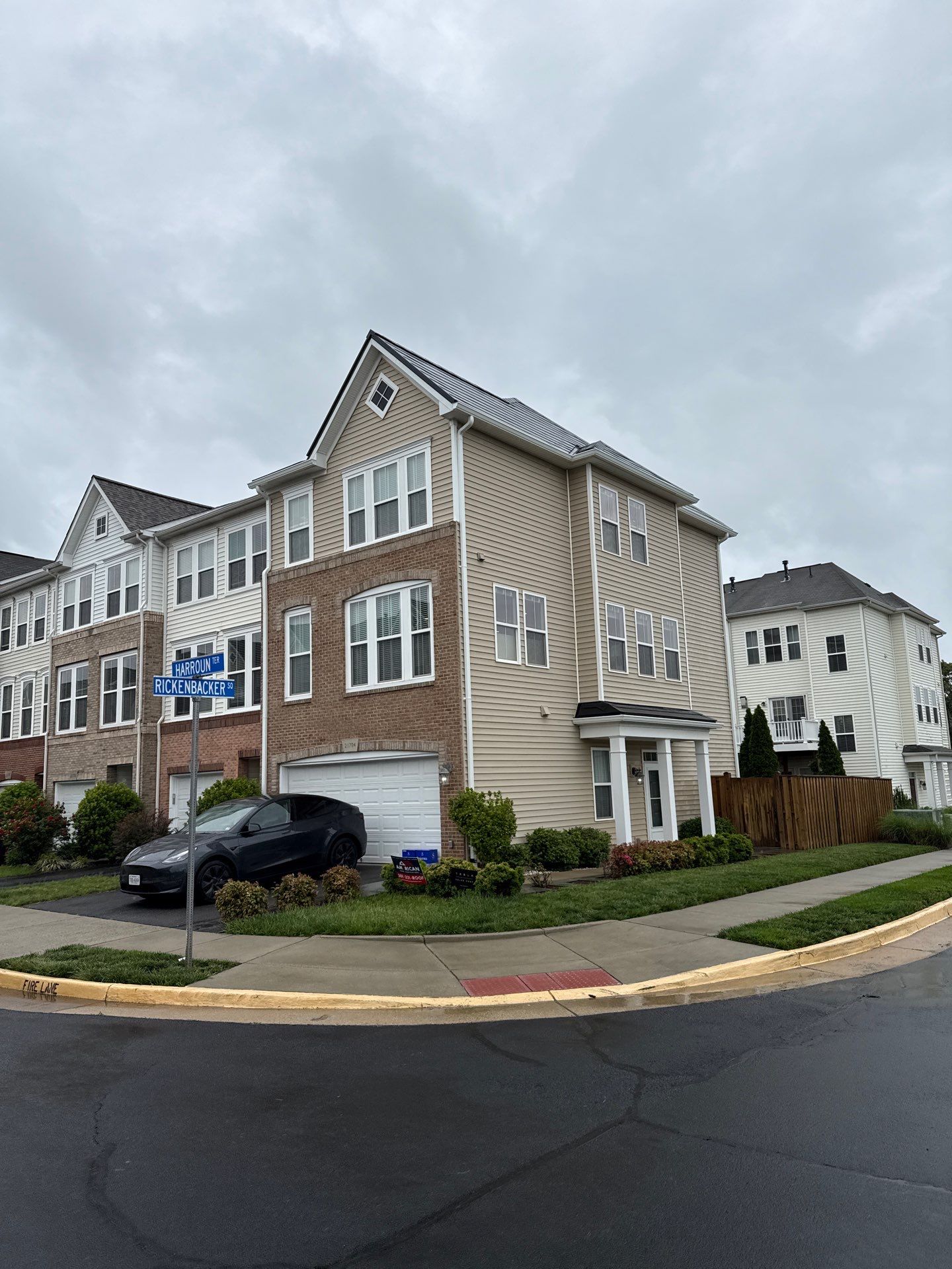 Tesla Solar Roof in Ashburn by American Home Contractors