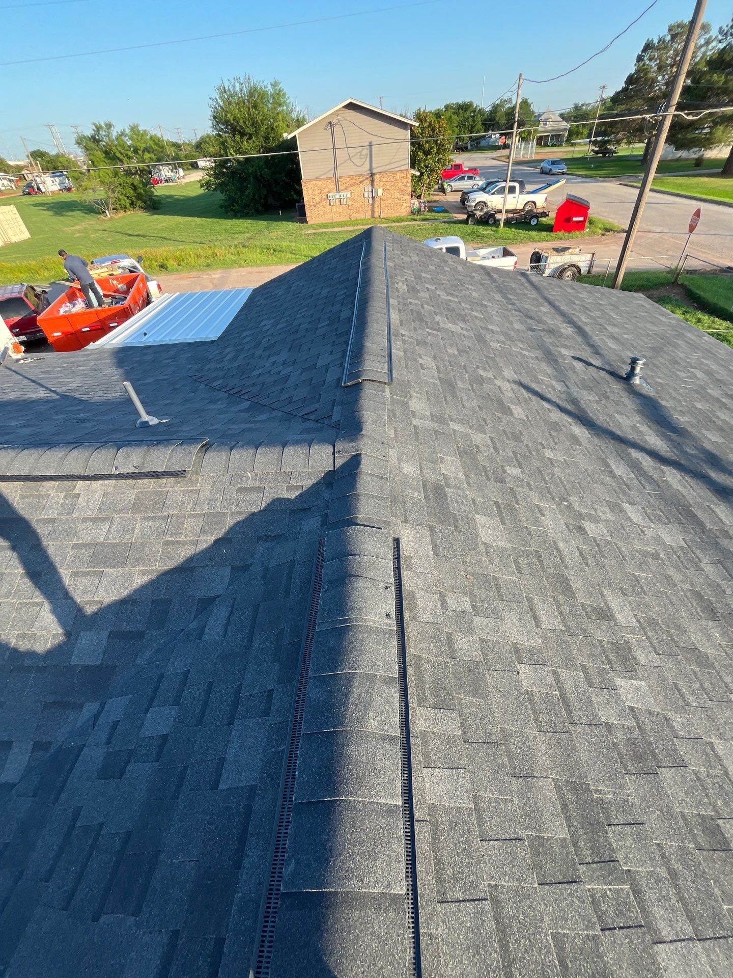 Reroof with Full Redeck by Berry Good Roofing 