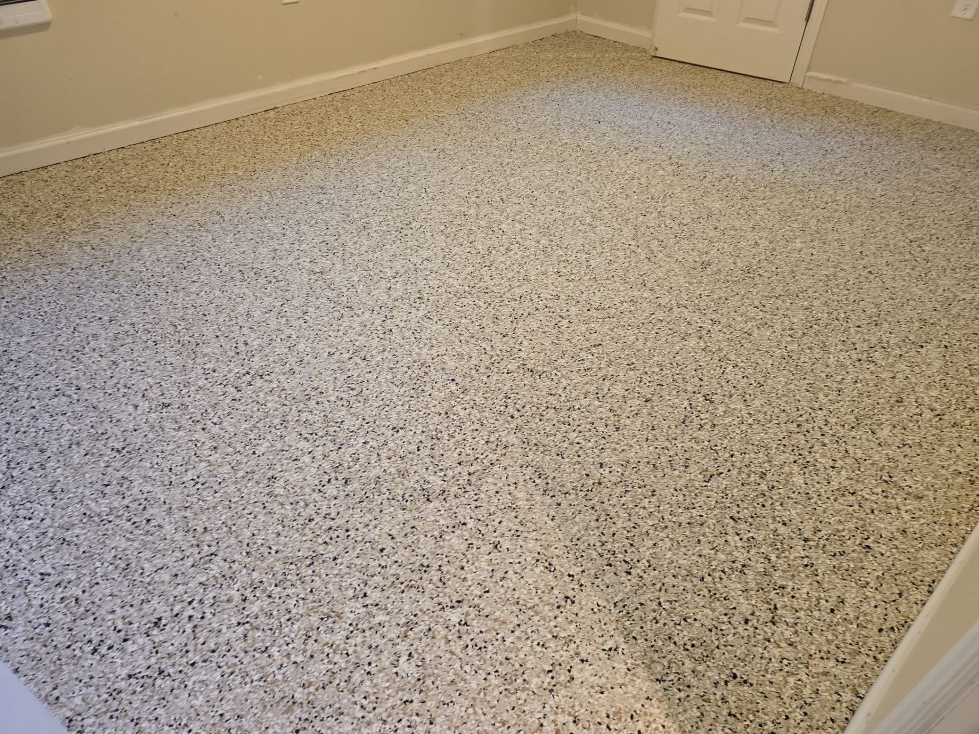 Basement Transformation using Driftwood by Croc Coatings, LLC