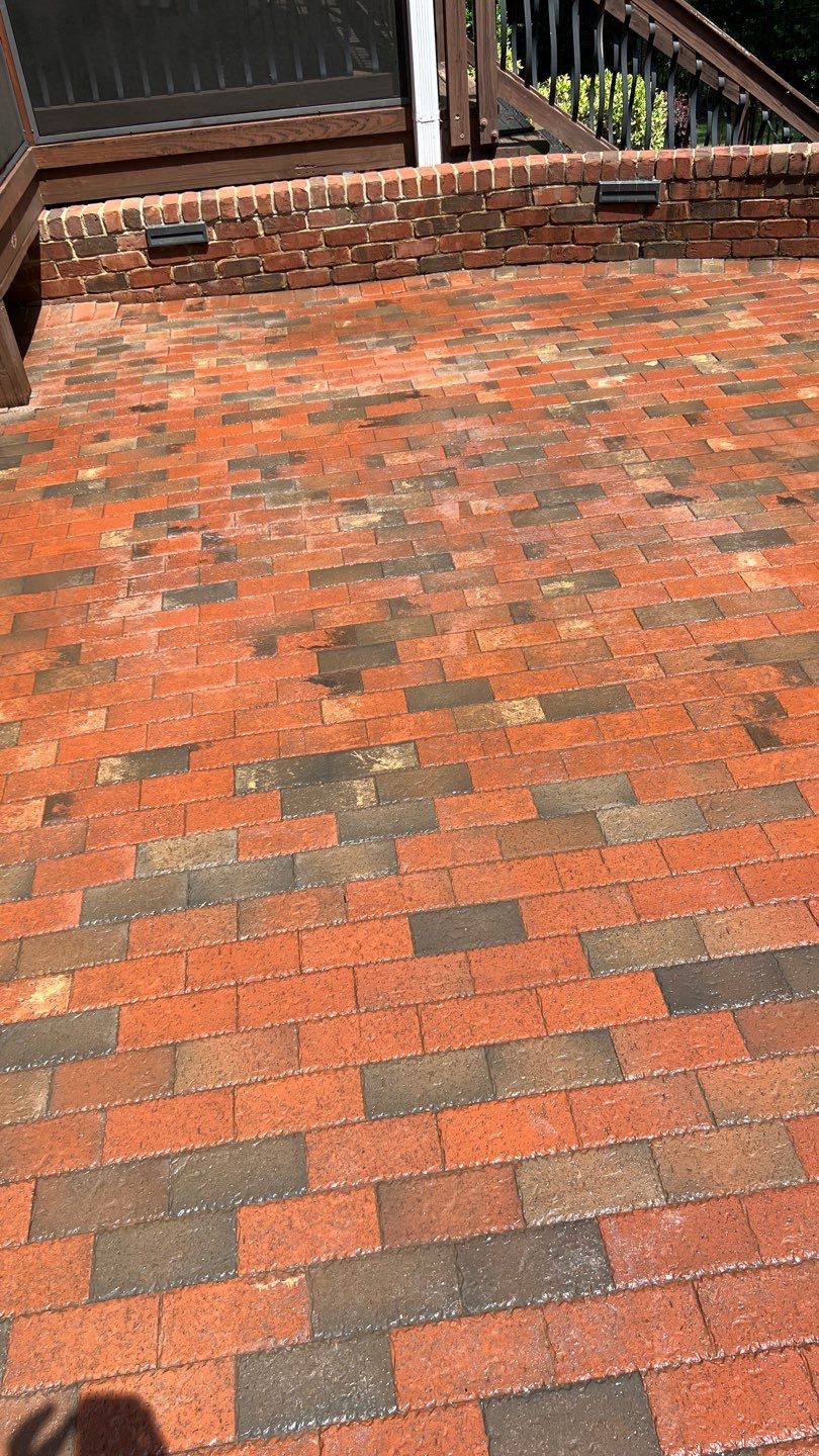 Pavers using Concrete Sealant by DuraSeal