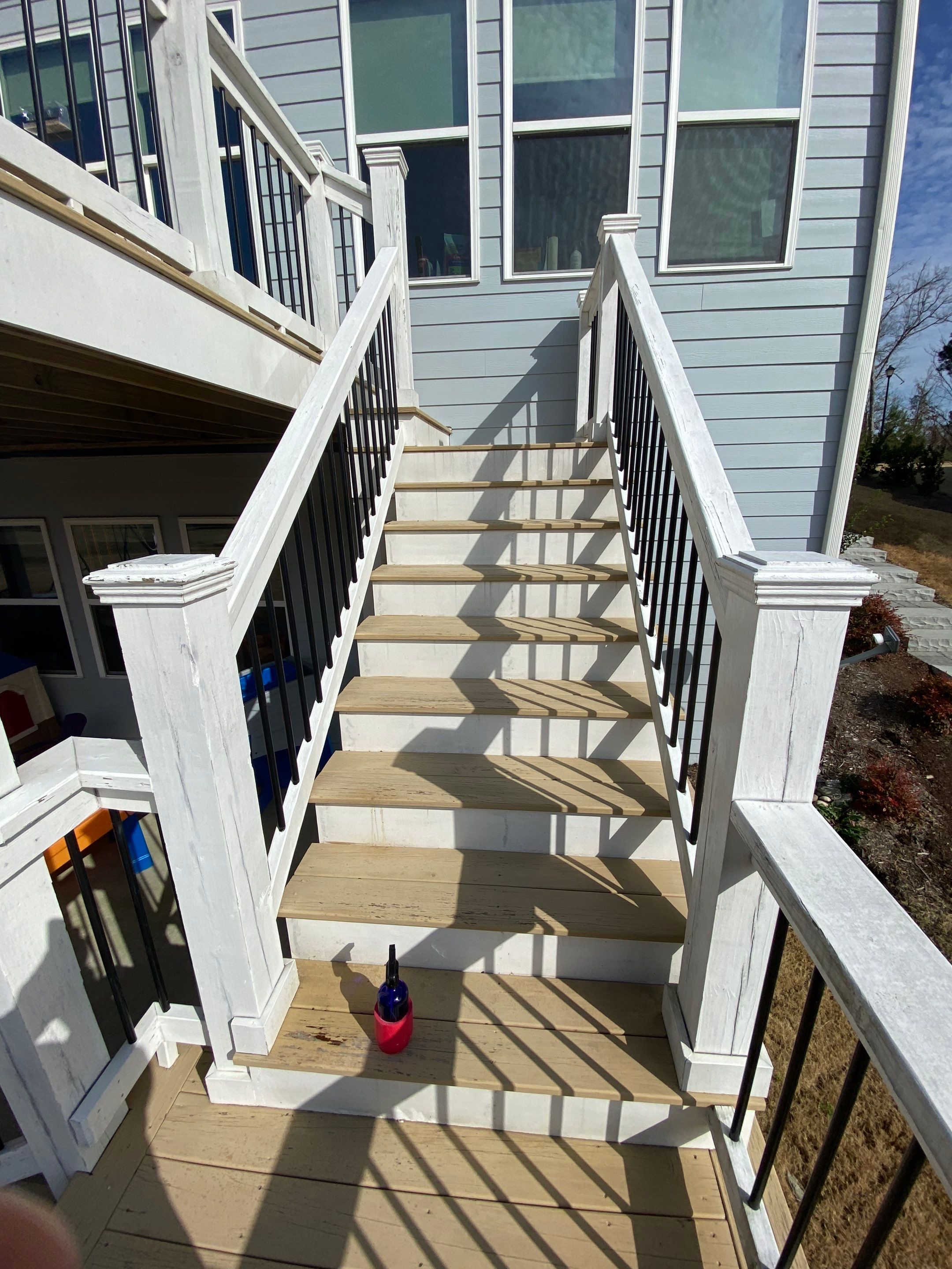 Coated Deck using Wood Sealant by DuraSeal