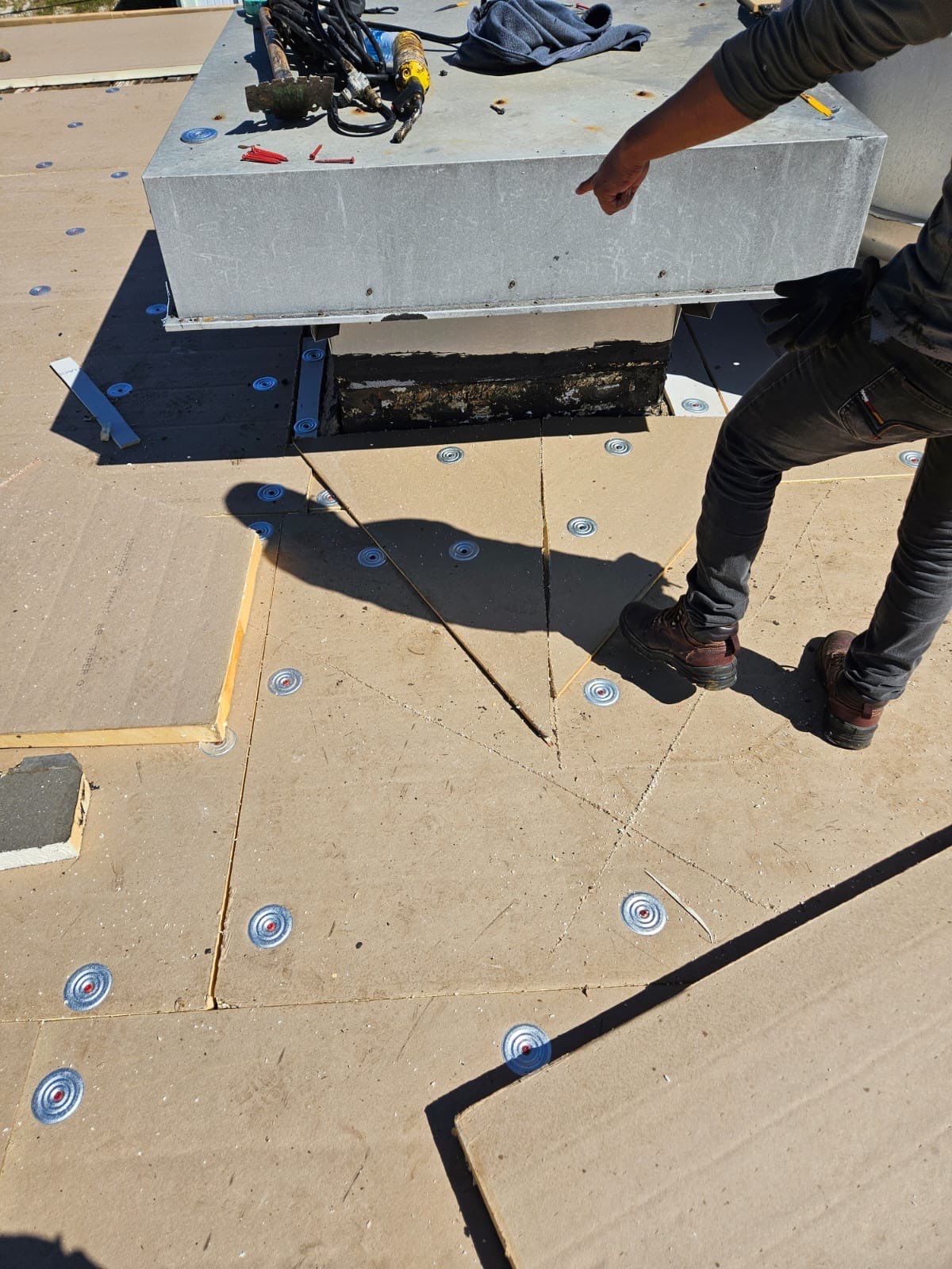 Commercial Roofing Installation using BUR by Four Peaks Roofing