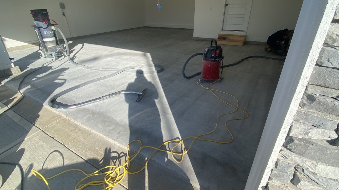 Garage Floor - Domino by Select Painting, Coatings & Garage Cabinets